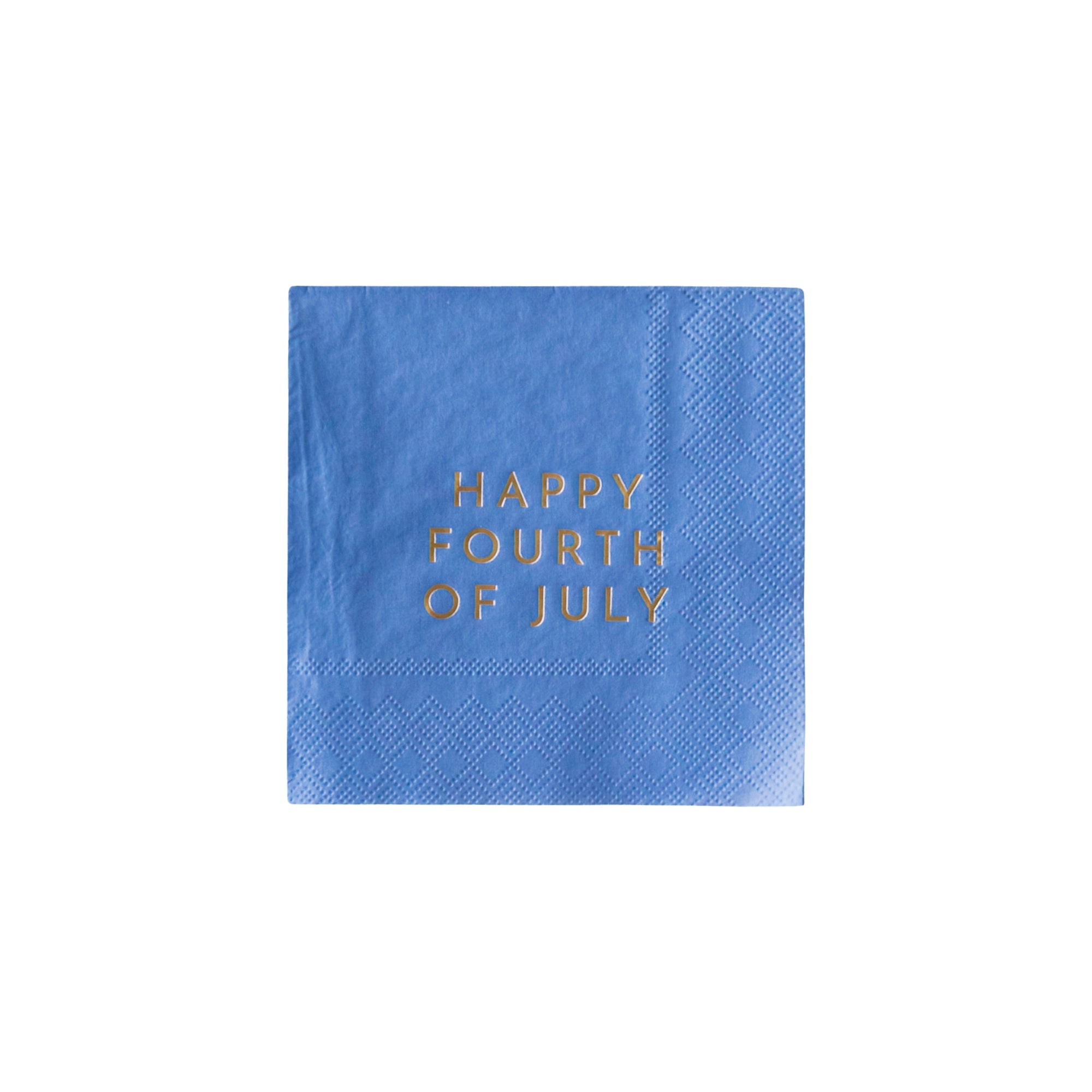 HAPPY 4TH OF JULY Cocktail Napkins - bubblegum market