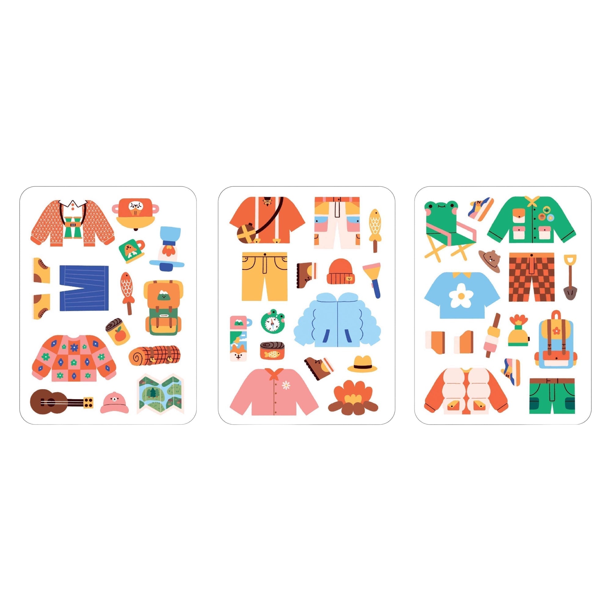 Happy Camper Magnetic Play Set - bubblegum market