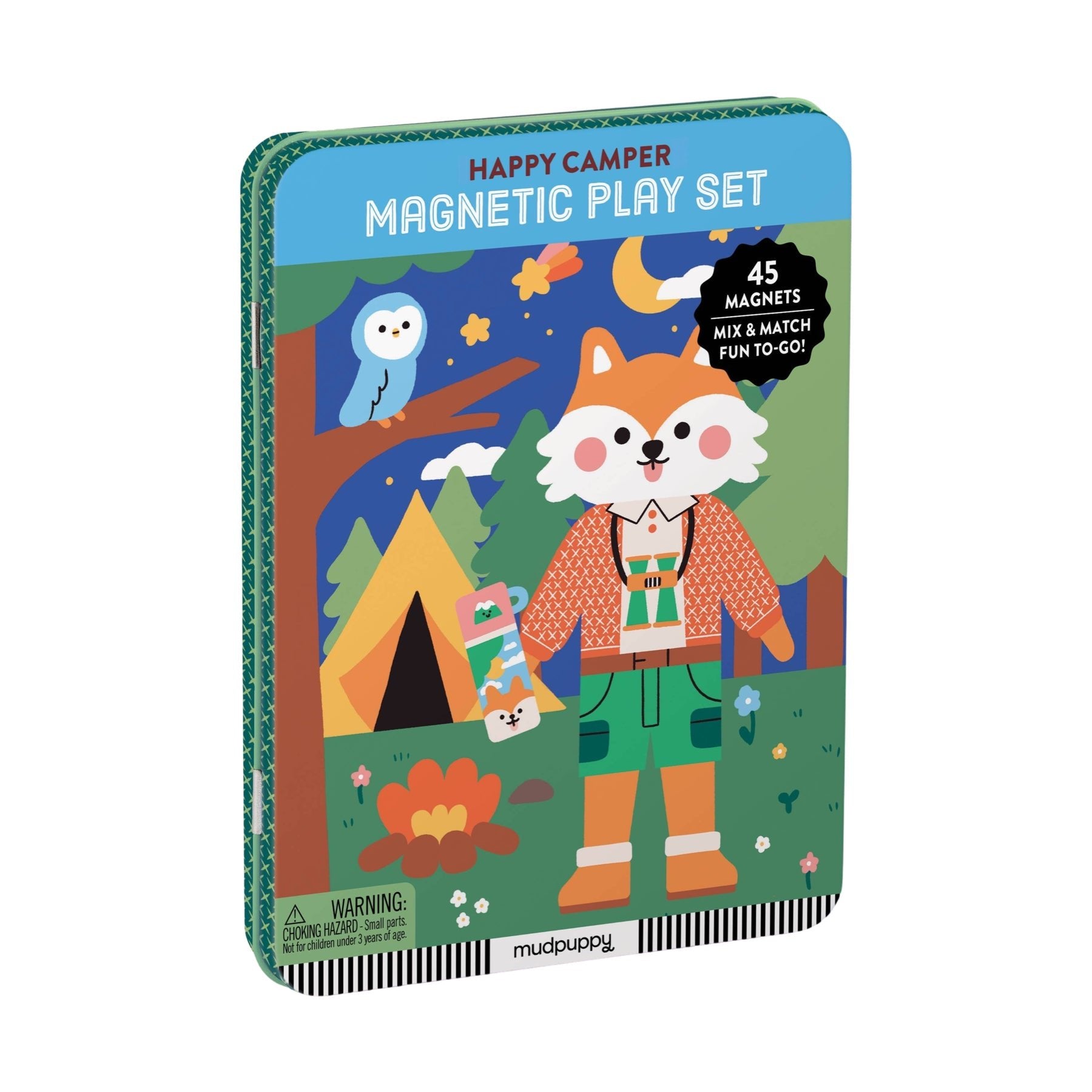 Happy Camper Magnetic Play Set - bubblegum market