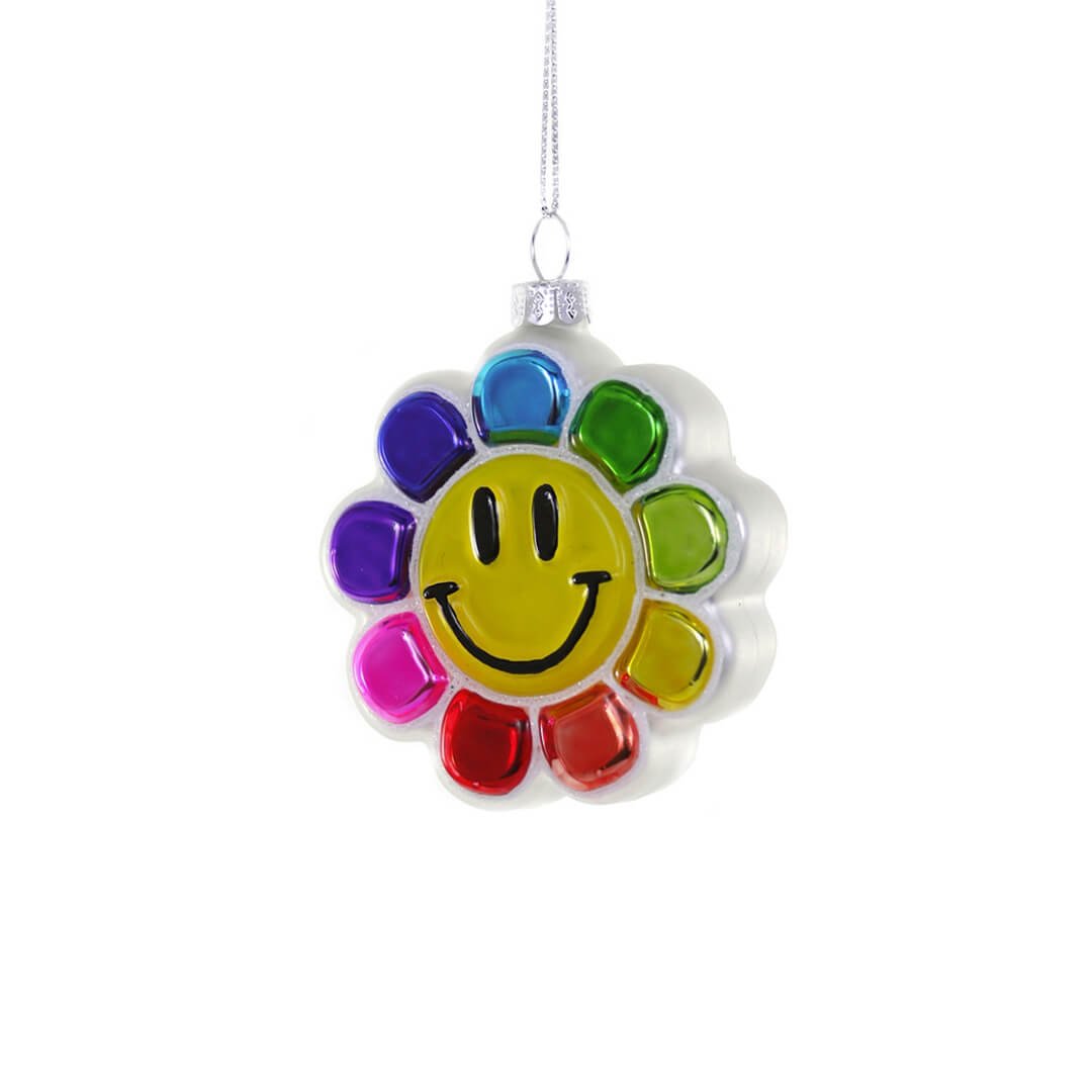 Happy Daisy Ornament 3.25" - bubblegum market