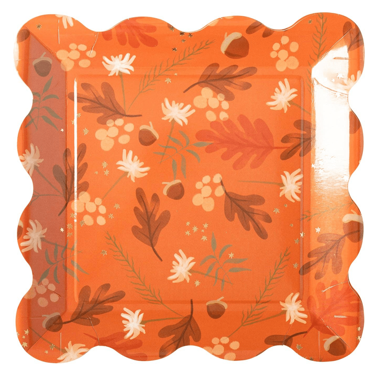 Harvest Foliage Wave Plates 10" - bubblegum market