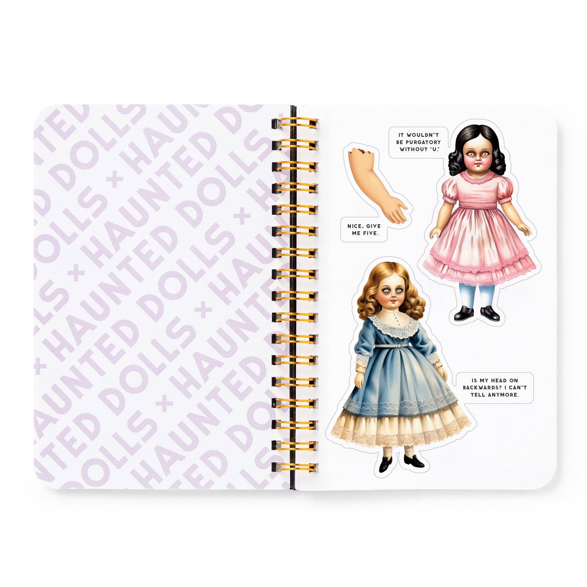 Haunted Dolls Sticker Book - bubblegum market