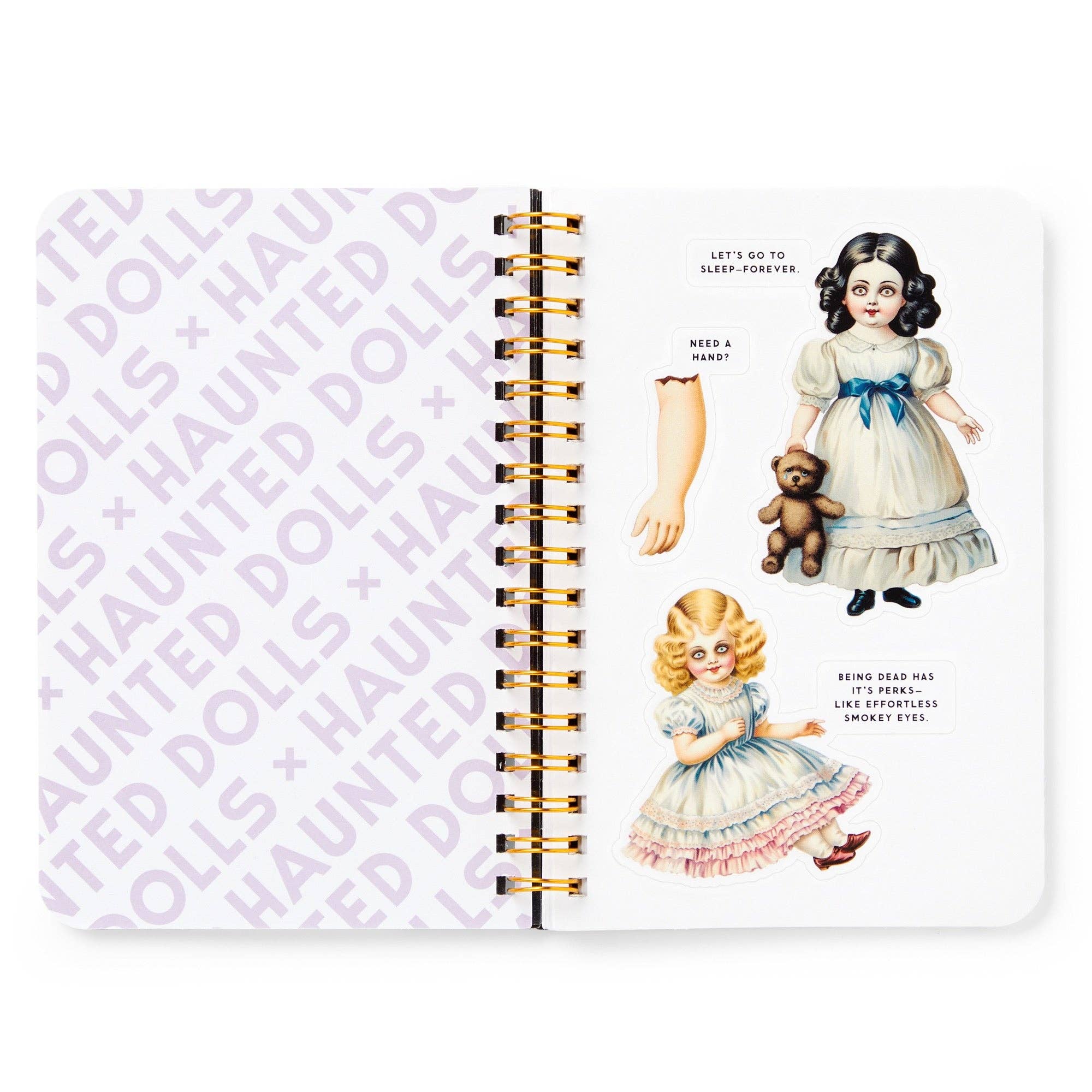 Haunted Dolls Sticker Book - bubblegum market