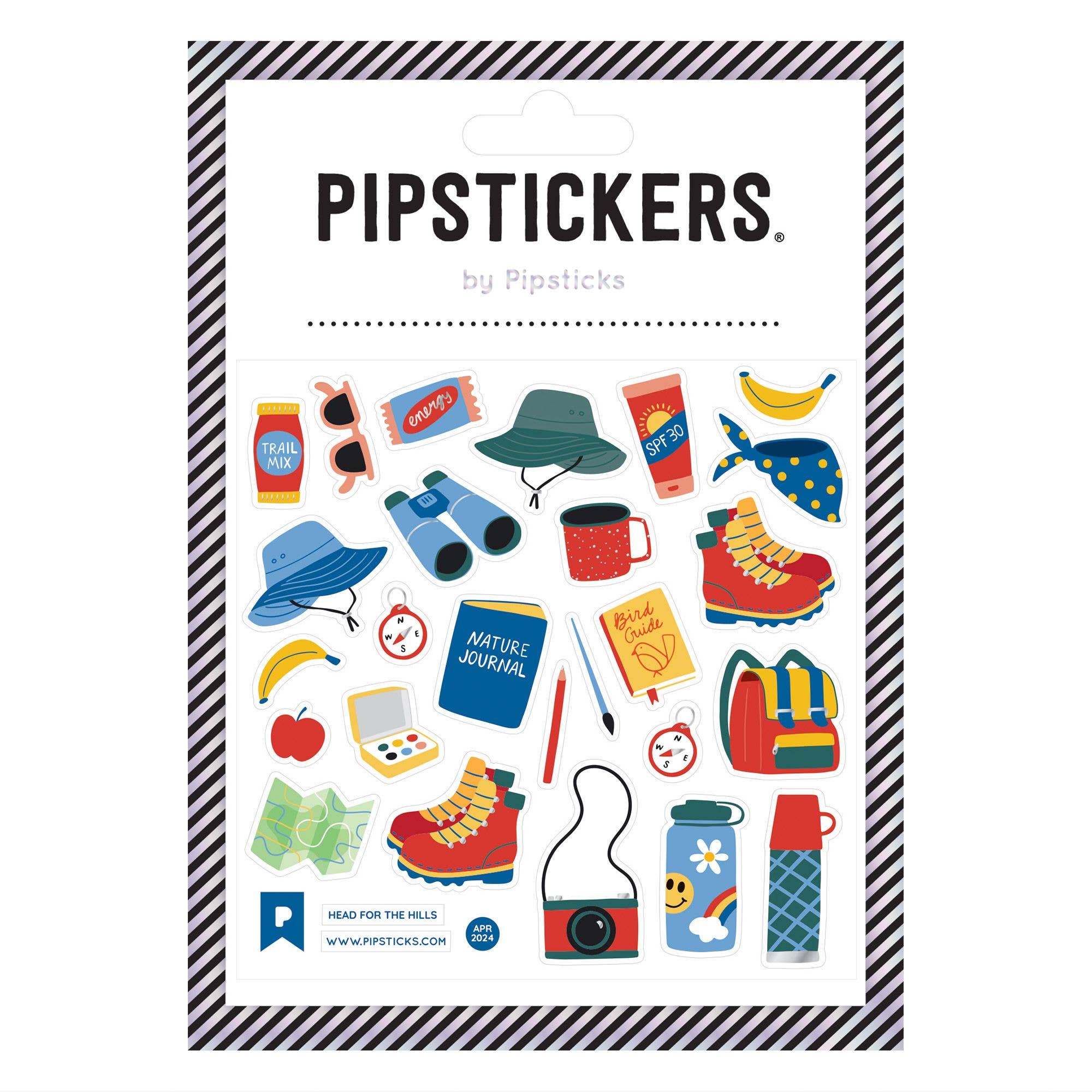 Head For The Hills Stickers - bubblegum market