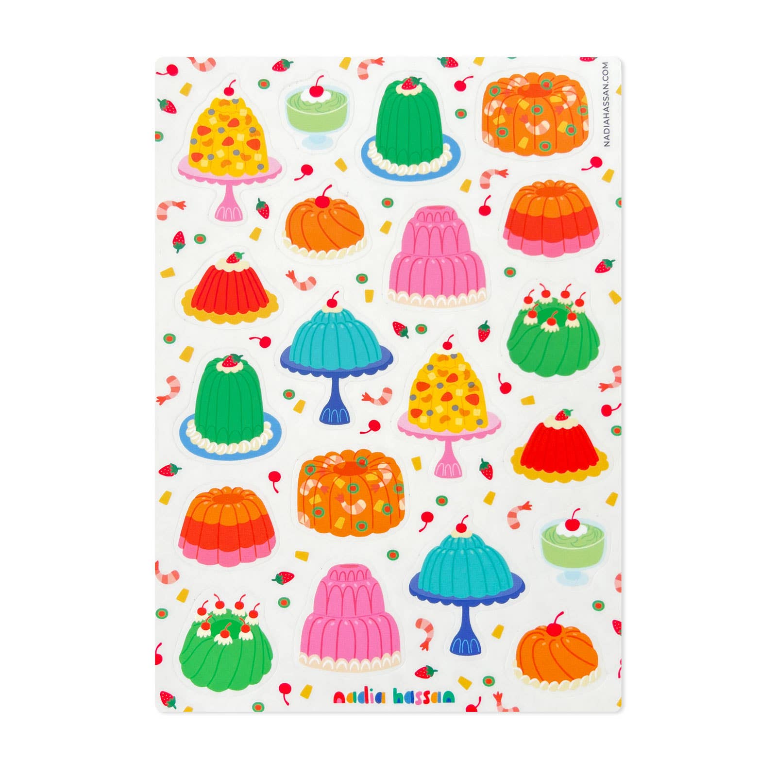 Hello Jello Vinyl Sticker Sheet - bubblegum market