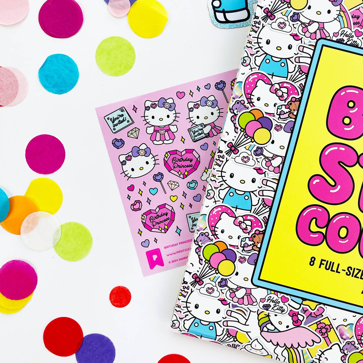Hello Kitty Birthday Sticker Countdown Calendar - bubblegum market