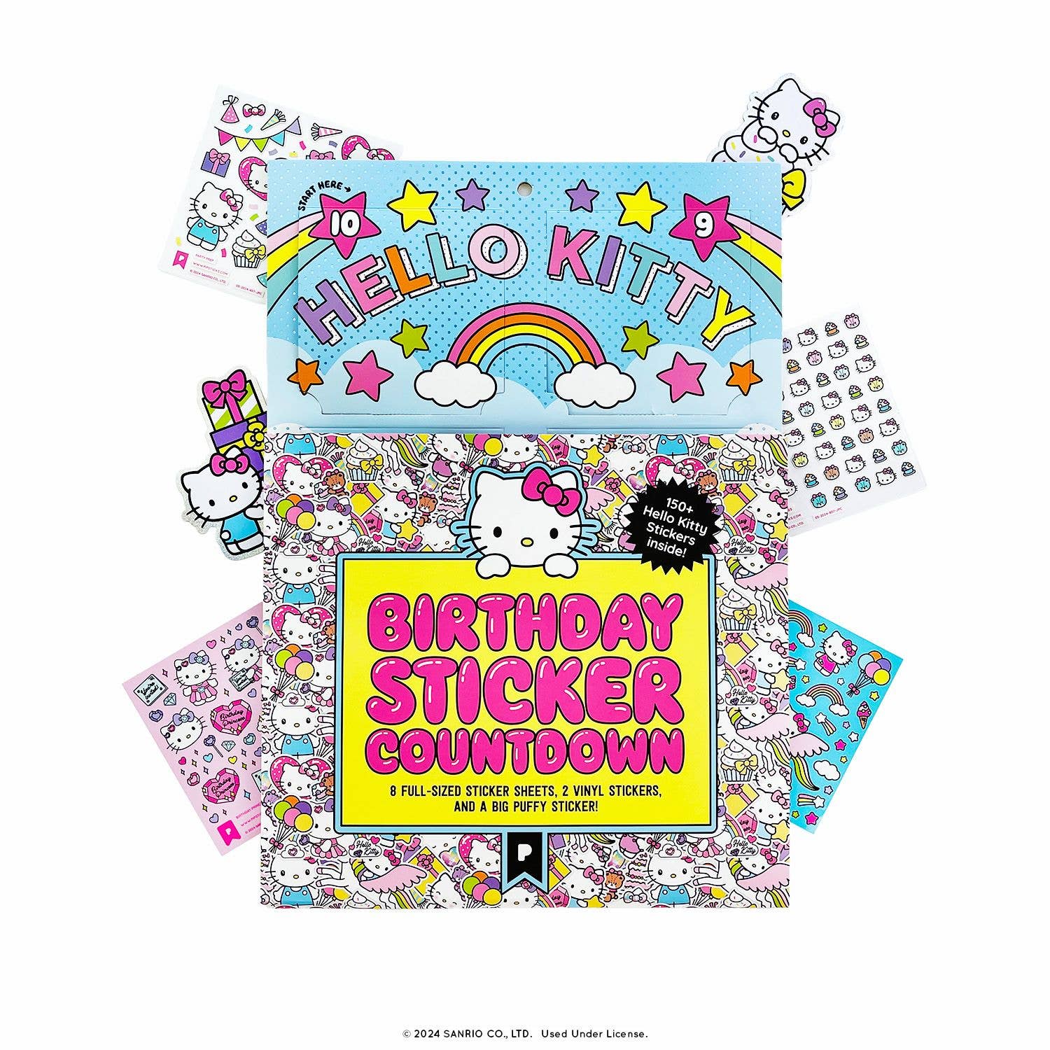 Hello Kitty Birthday Sticker Countdown Calendar - bubblegum market