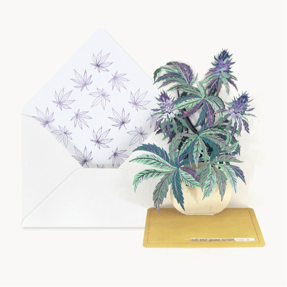 Herb Bouquet Pop - Up Card - bubblegum market