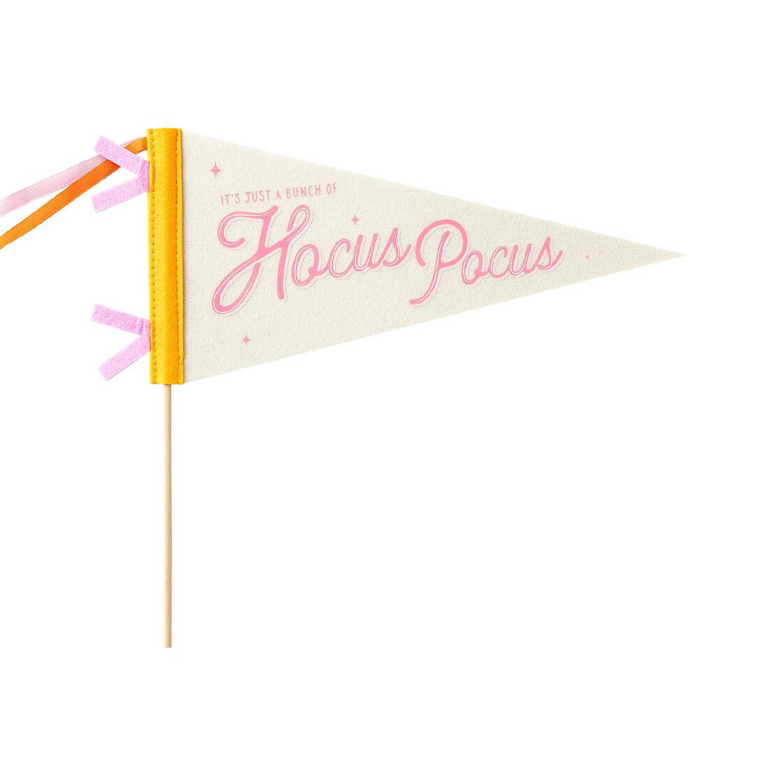 Hocus Pocus Halloween Felt Pennant Banner - bubblegum market