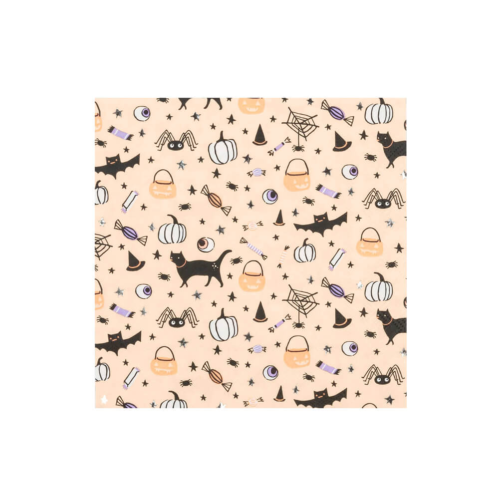 Hocus Pocus Halloween Large Napkins - bubblegum market