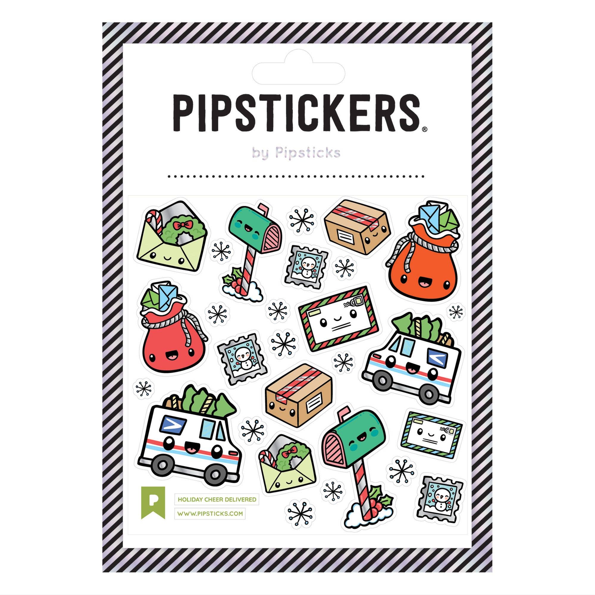 Holiday Cheer Delivered Stickers - bubblegum market