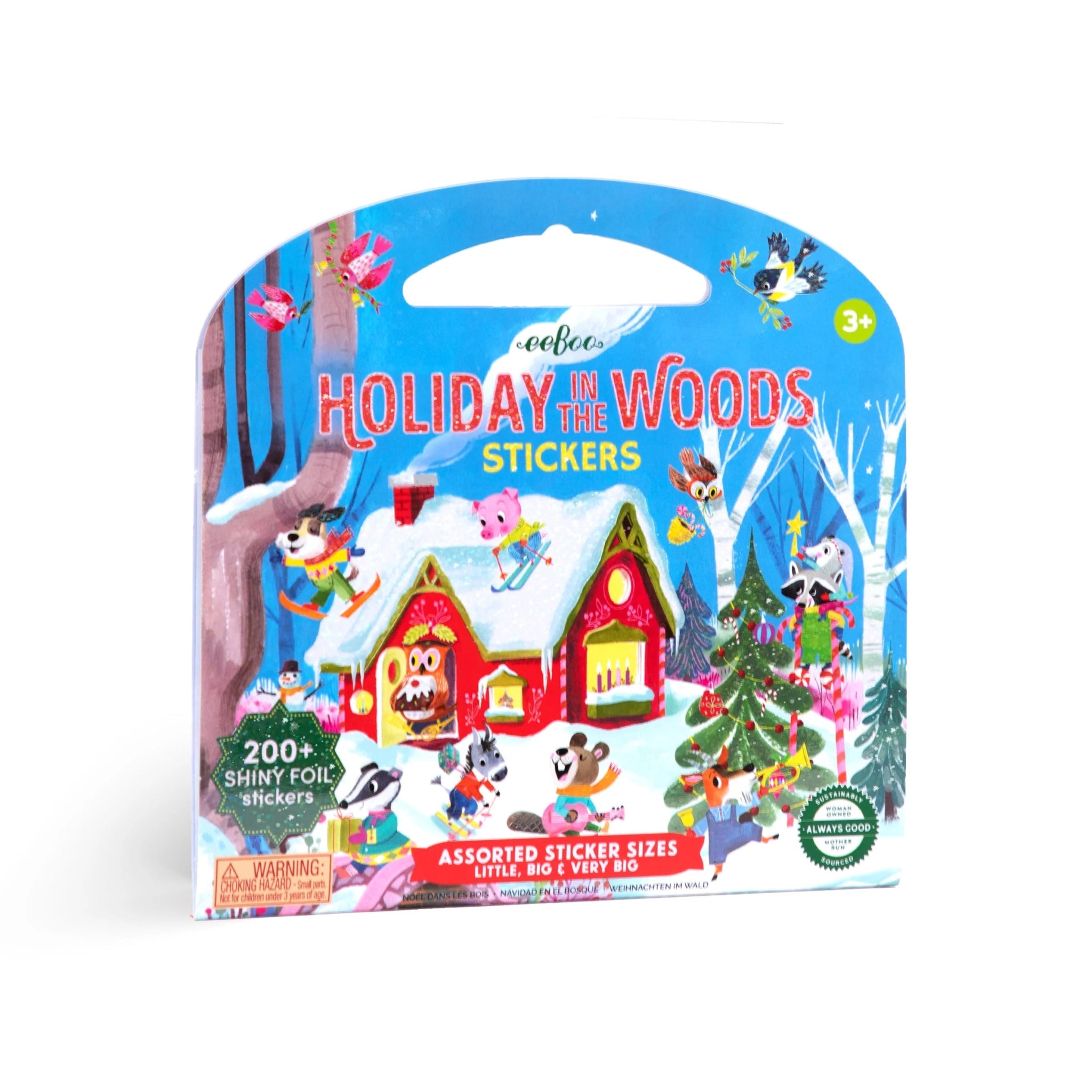 Holiday in the Woods Sticker Book - bubblegum market