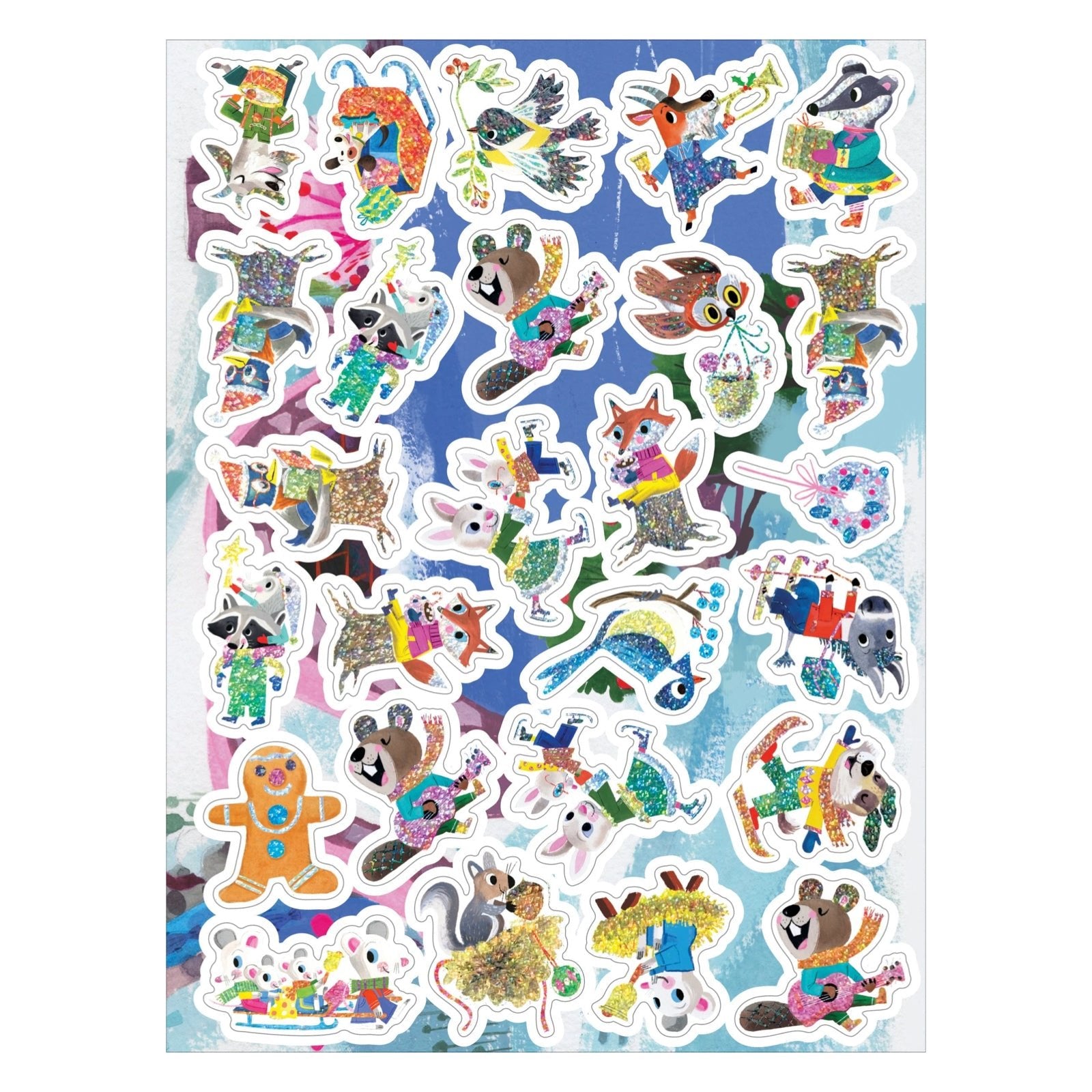 Holiday in the Woods Sticker Book - bubblegum market
