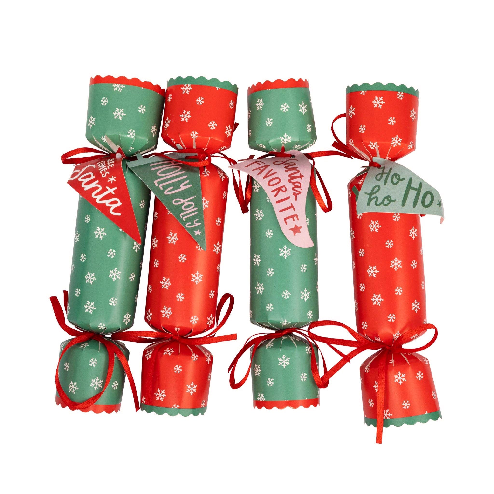 Holiday Pennants Crackers - bubblegum market