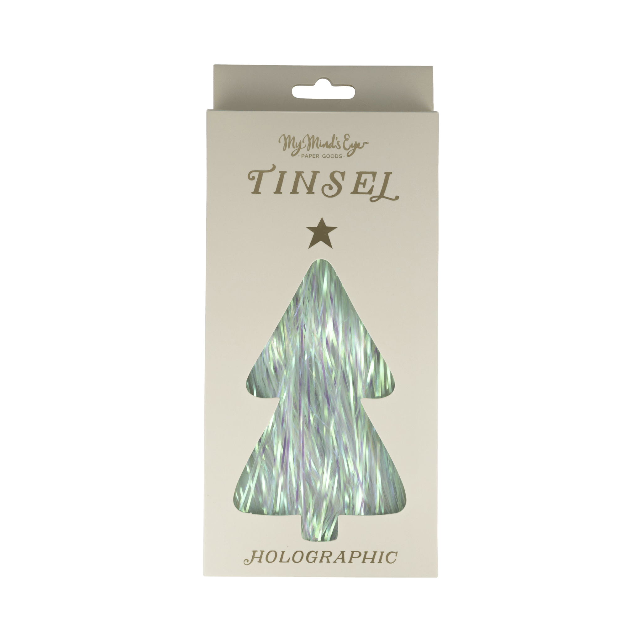 Holographic Holiday Tinsel - bubblegum market