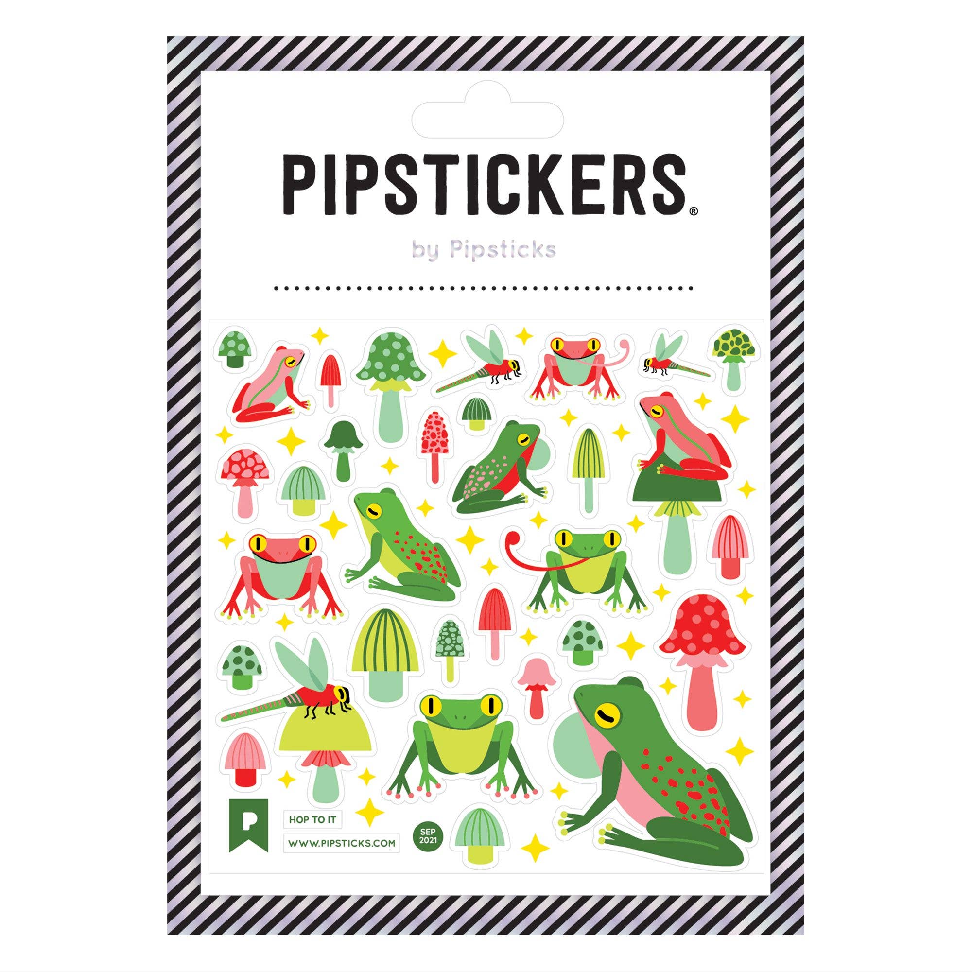 Hop To It Stickers - bubblegum market