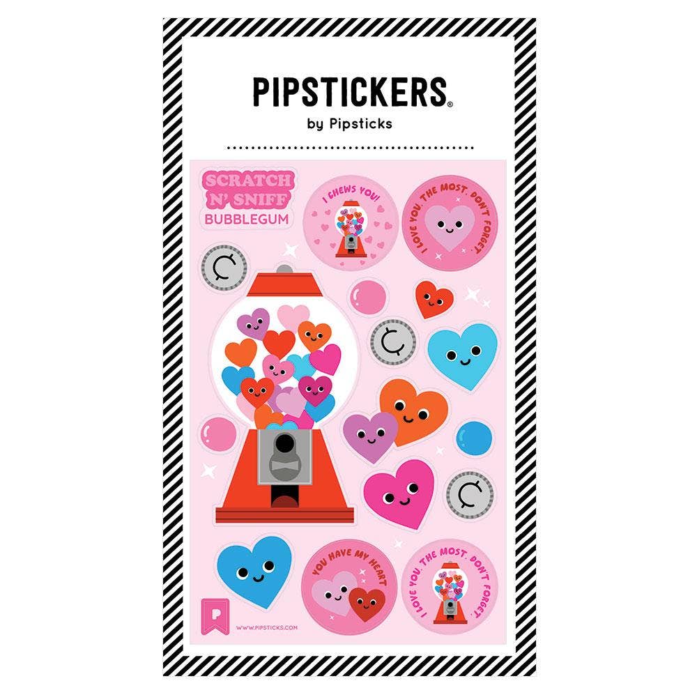 I Chews You Scratch 'n Sniff Stickers - bubblegum market