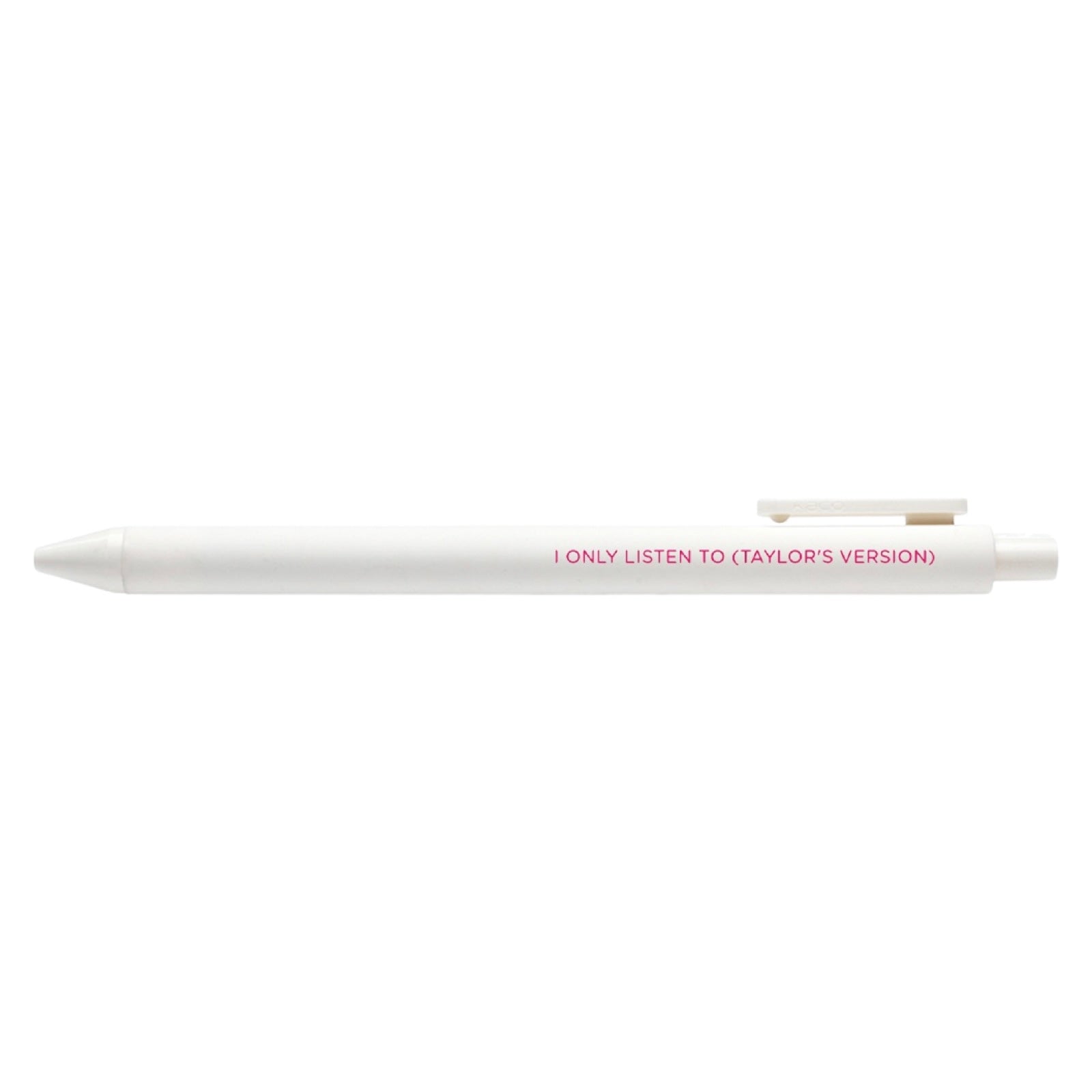 I Only Listen to Taylor's Version Gel Pen - bubblegum market