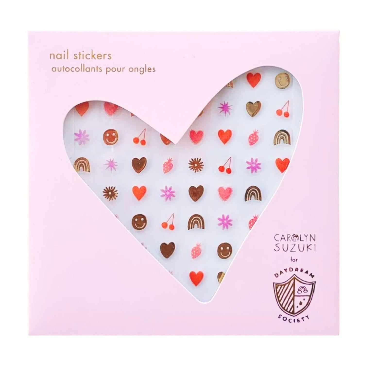 In My Heart Nail Stickers - bubblegum market