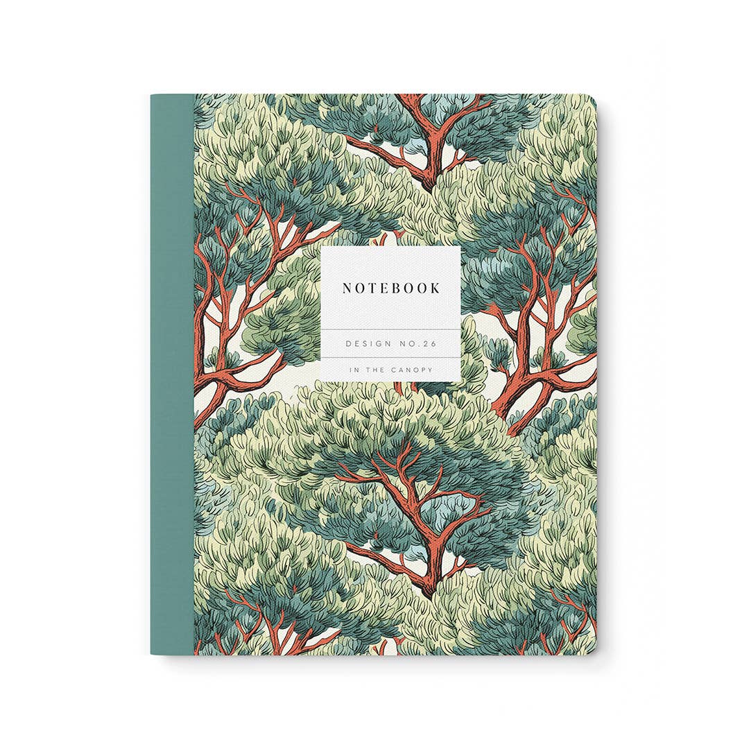 In The Canopy Large Notebook - bubblegum market