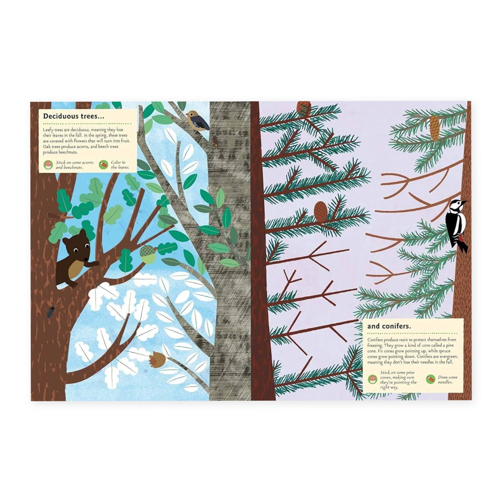 In the Forest Sticker Activity Book - bubblegum market