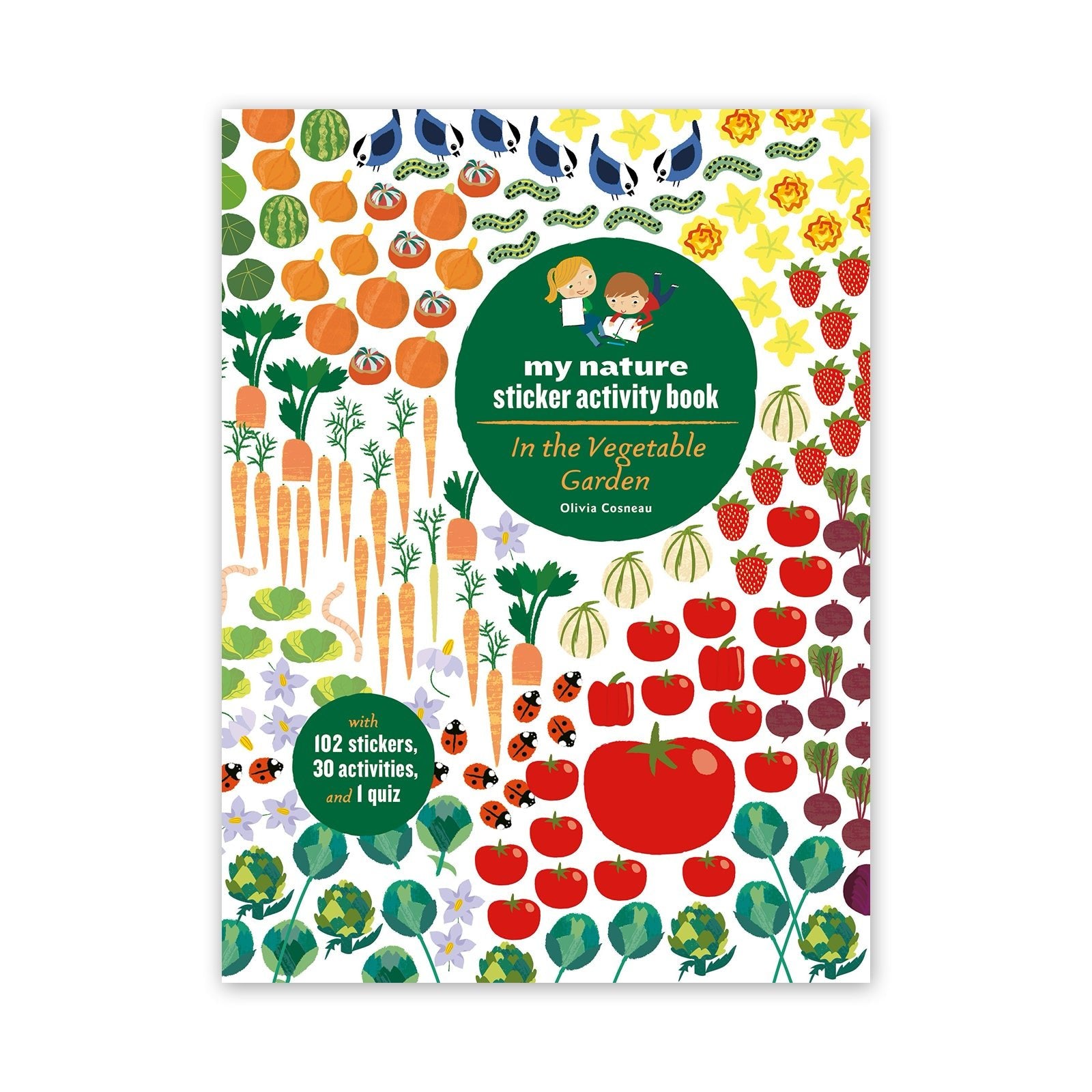 In the Vegetable Garden Sticker Activity Book - bubblegum market