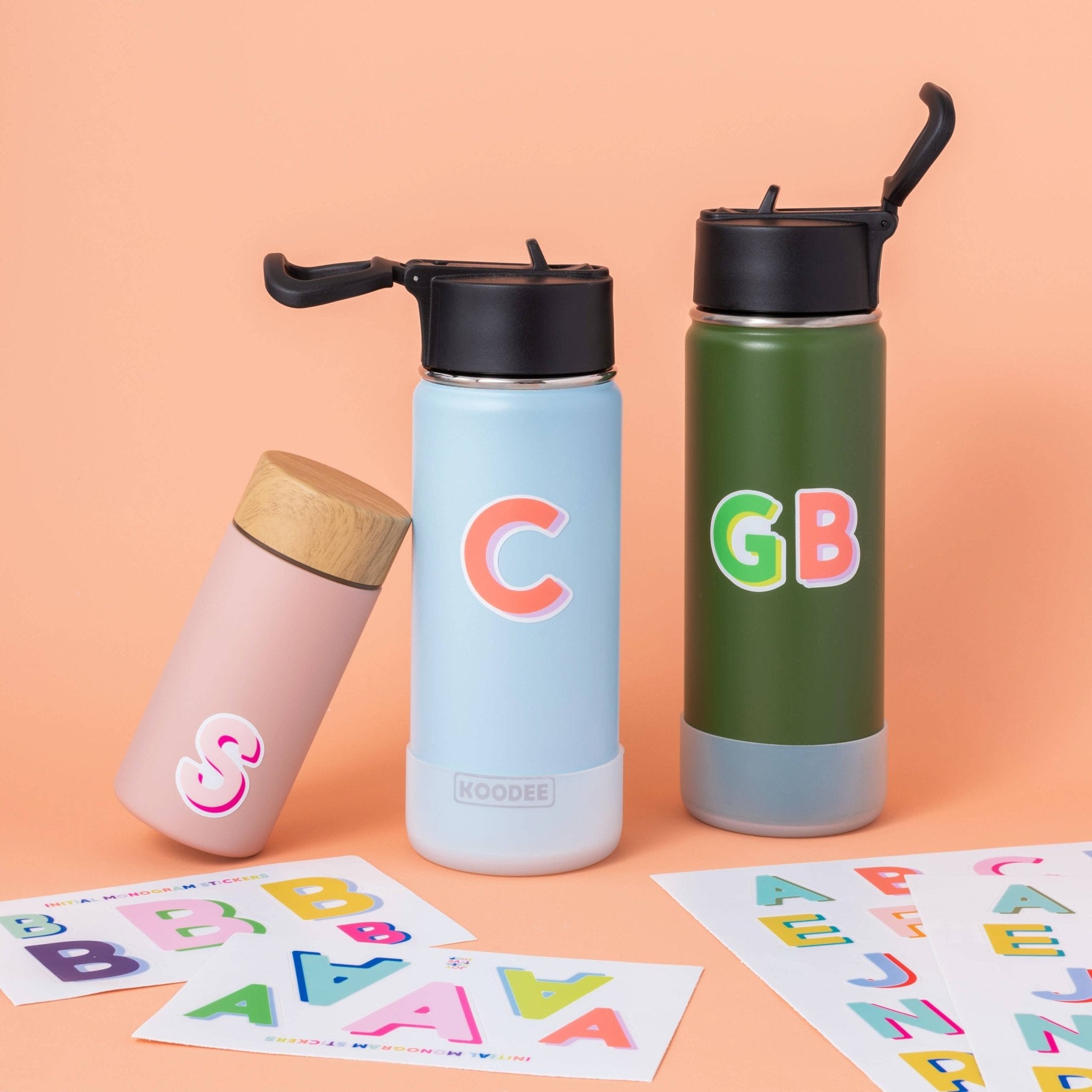 Individual Letter Sticker Sheets - bubblegum market