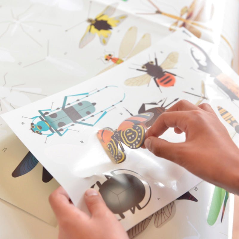 Insect Discovery Sticker Poster - bubblegum market