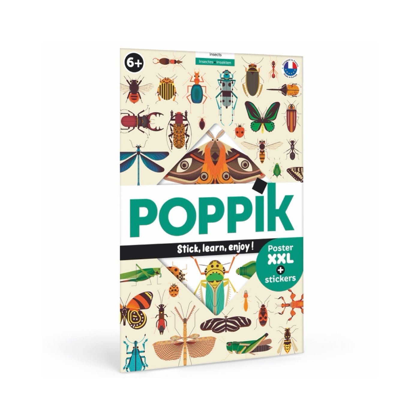 Insect Discovery Sticker Poster - bubblegum market