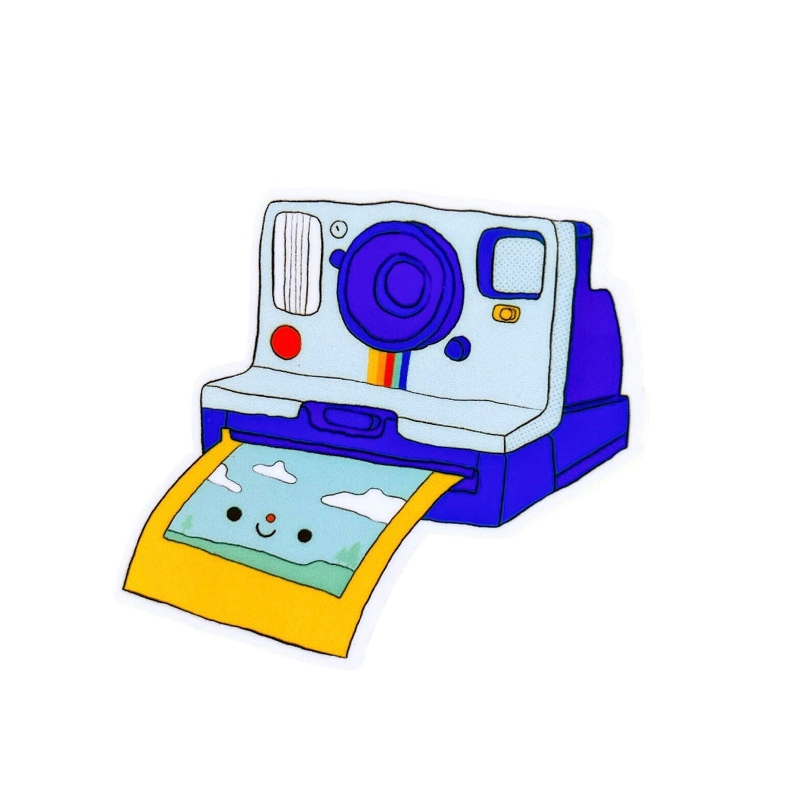 Instant Camera Vinyl Sticker - bubblegum market