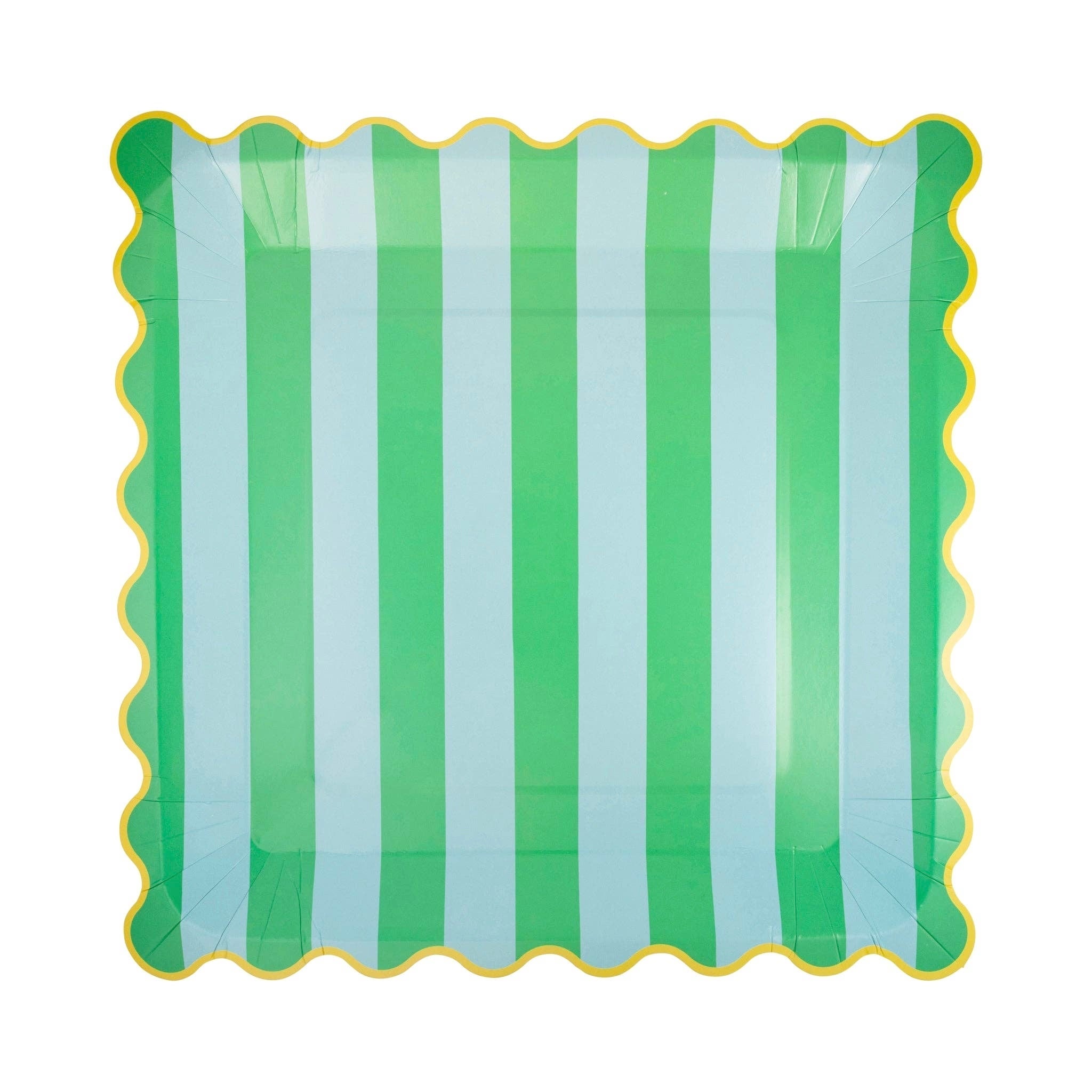 It’s Your Birthday Multi - Colored Striped Plate Set 11" - bubblegum market