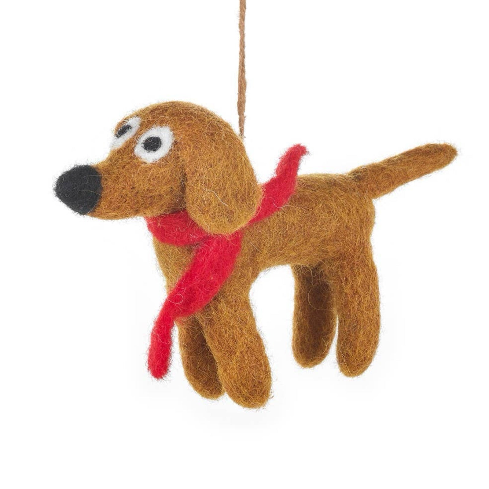 Jasper the Dog Felt Ornament 3.5" - bubblegum market