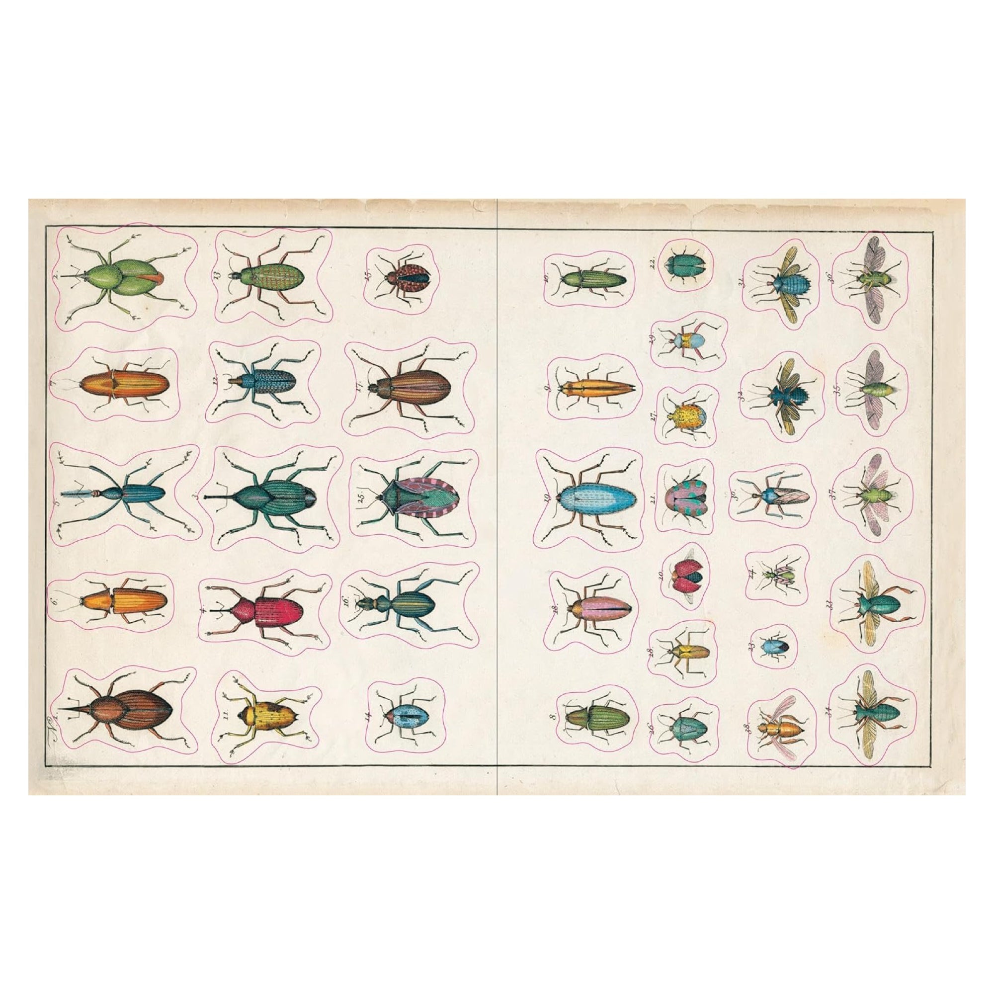 John Derian Sticker Book (Hardcover) - bubblegum market