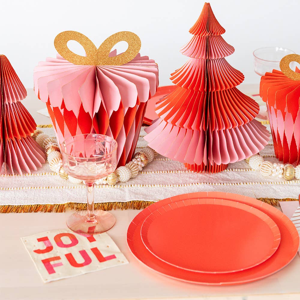 "Joyful" Cocktail Napkins - bubblegum market