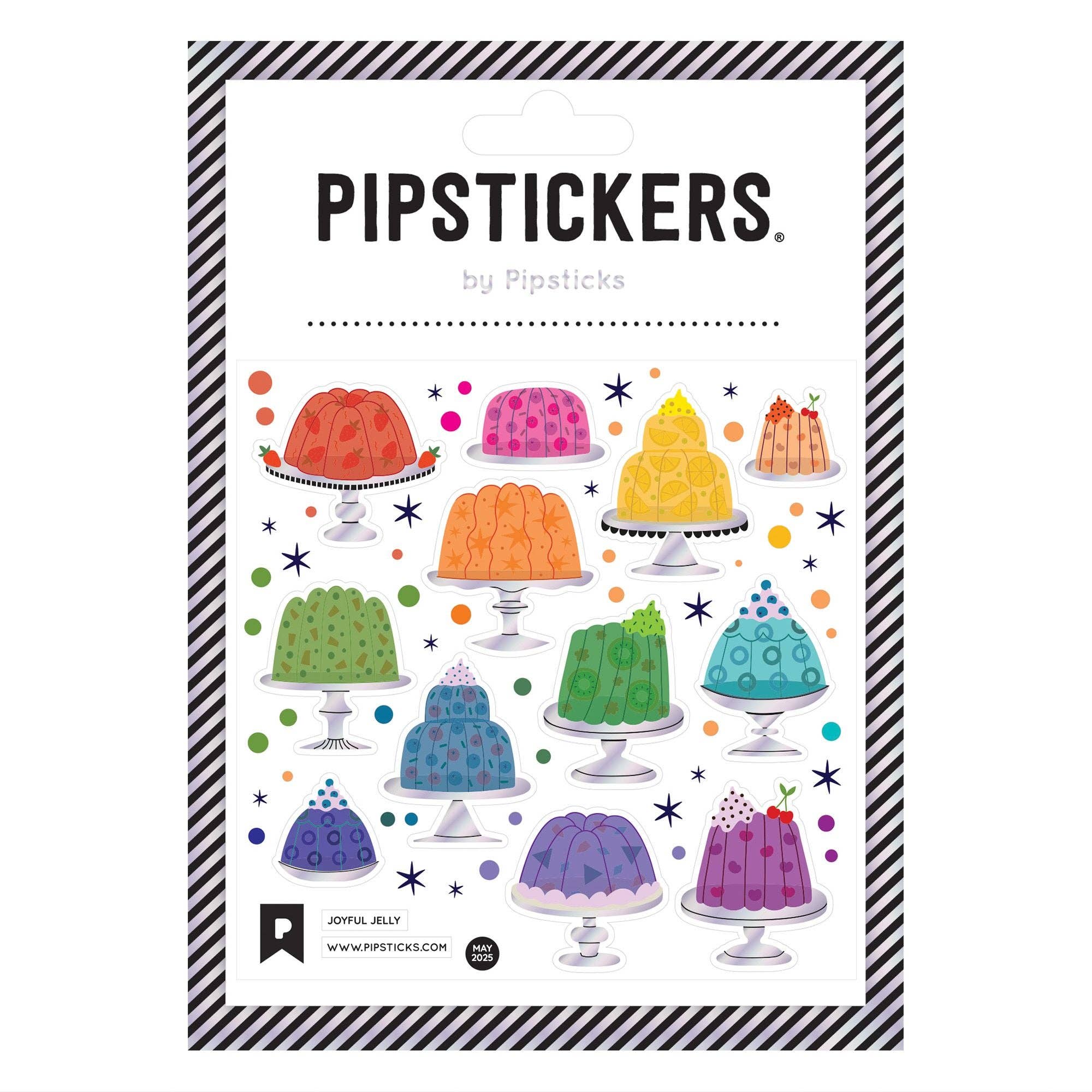 Joyful Jelly Stickers - bubblegum market