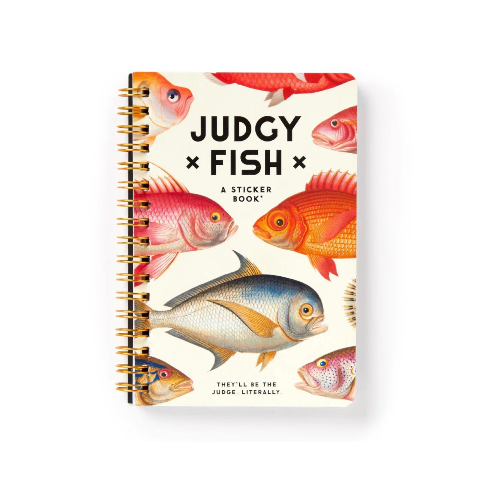 Judgy Fish Sticker Book - bubblegum market