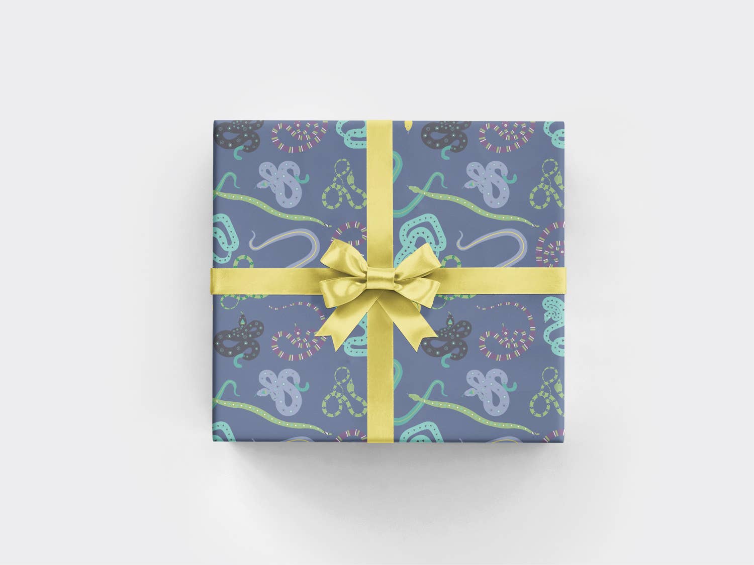 Jungle Snakes Wrapping Paper Sheet - bubblegum market