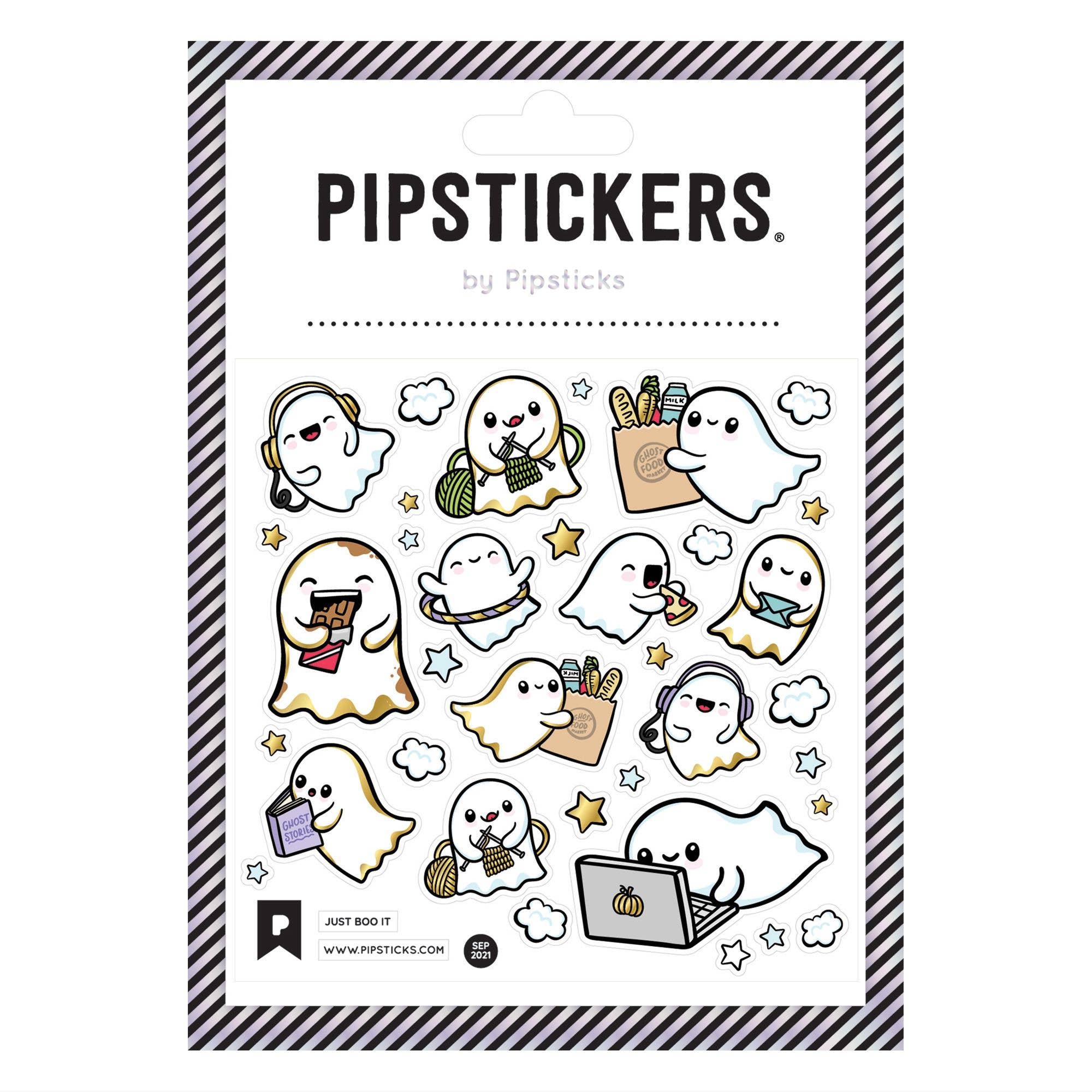 Just Boo It Stickers - bubblegum market