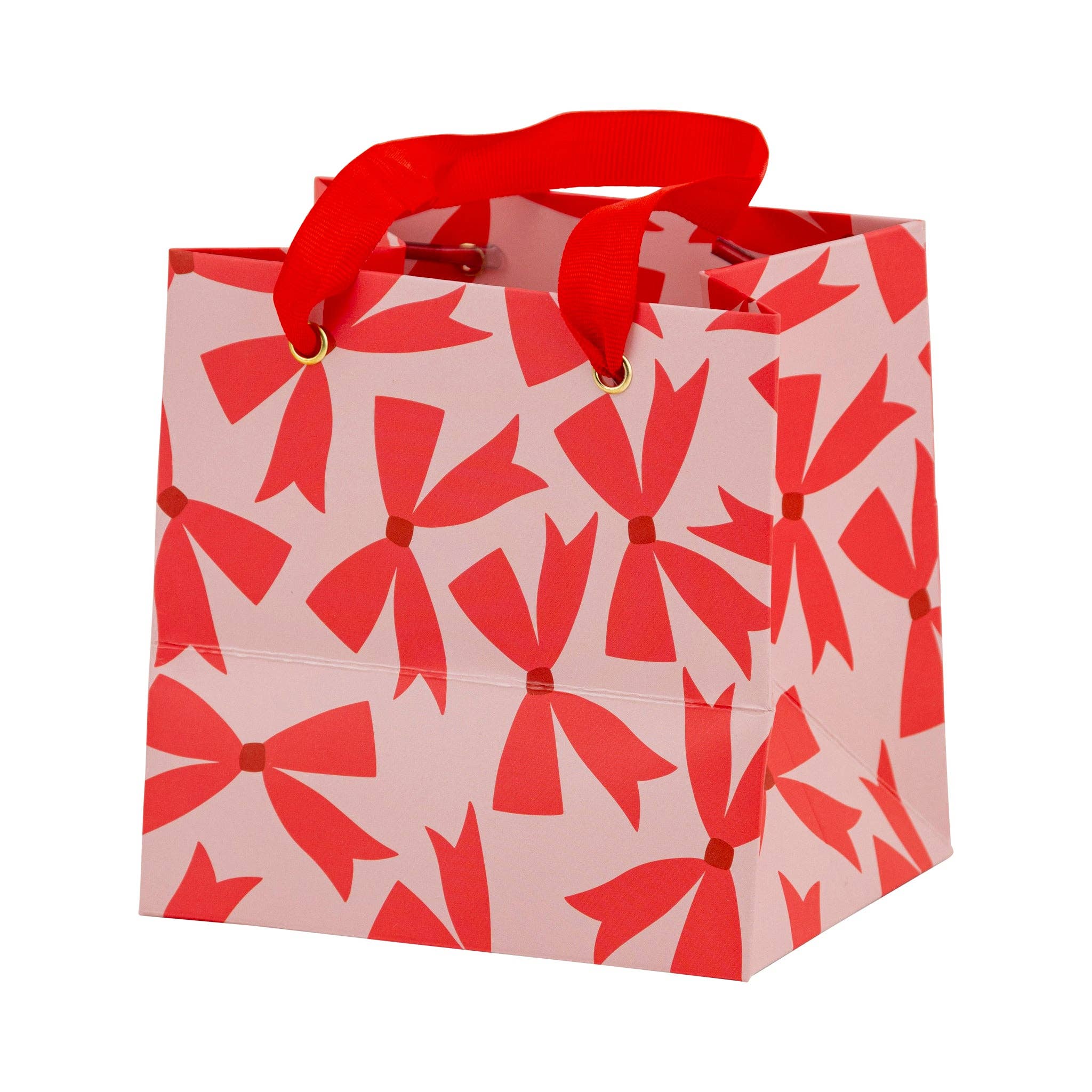 Just the Bows Holiday Gift Bags (6ct) - bubblegum market