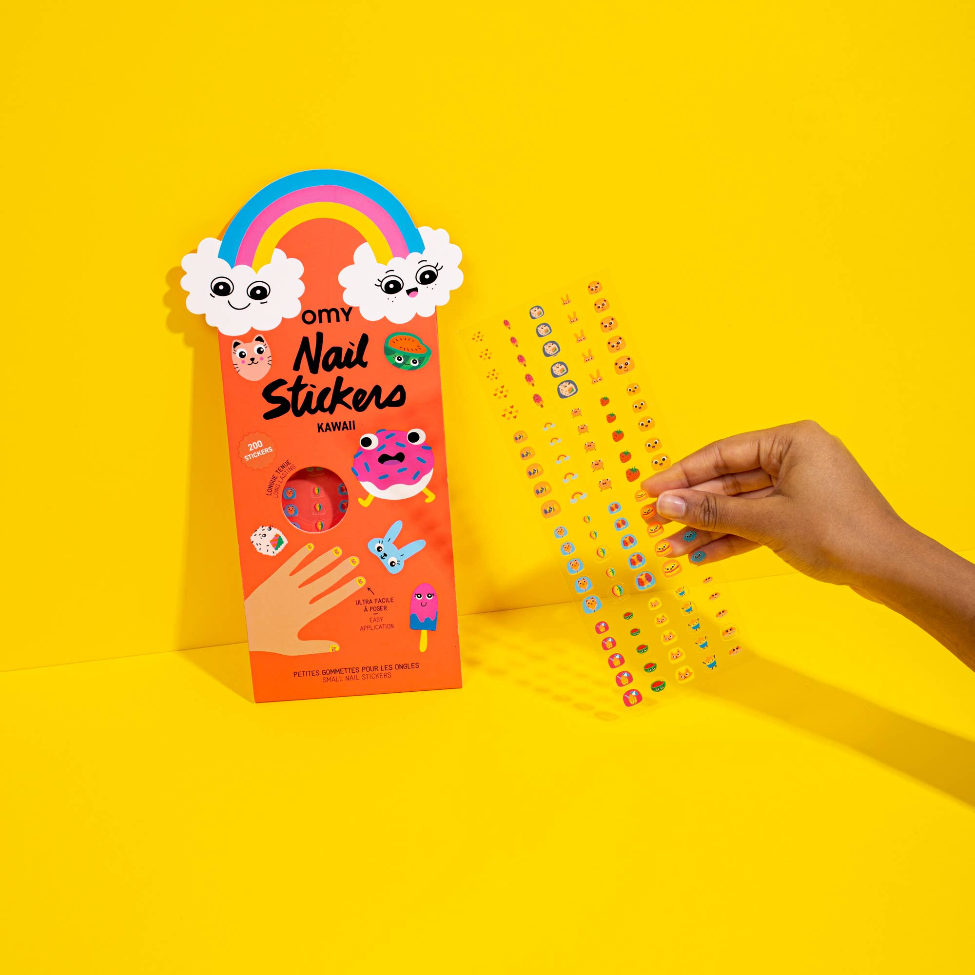 Kawaii Kids Nail Stickers - bubblegum market