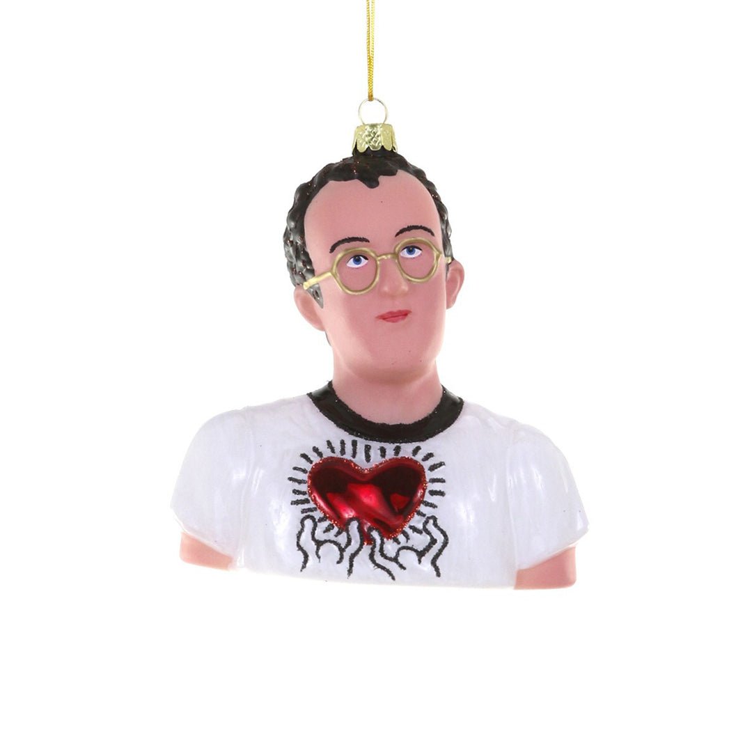Keith Haring Ornament 4.5" - bubblegum market