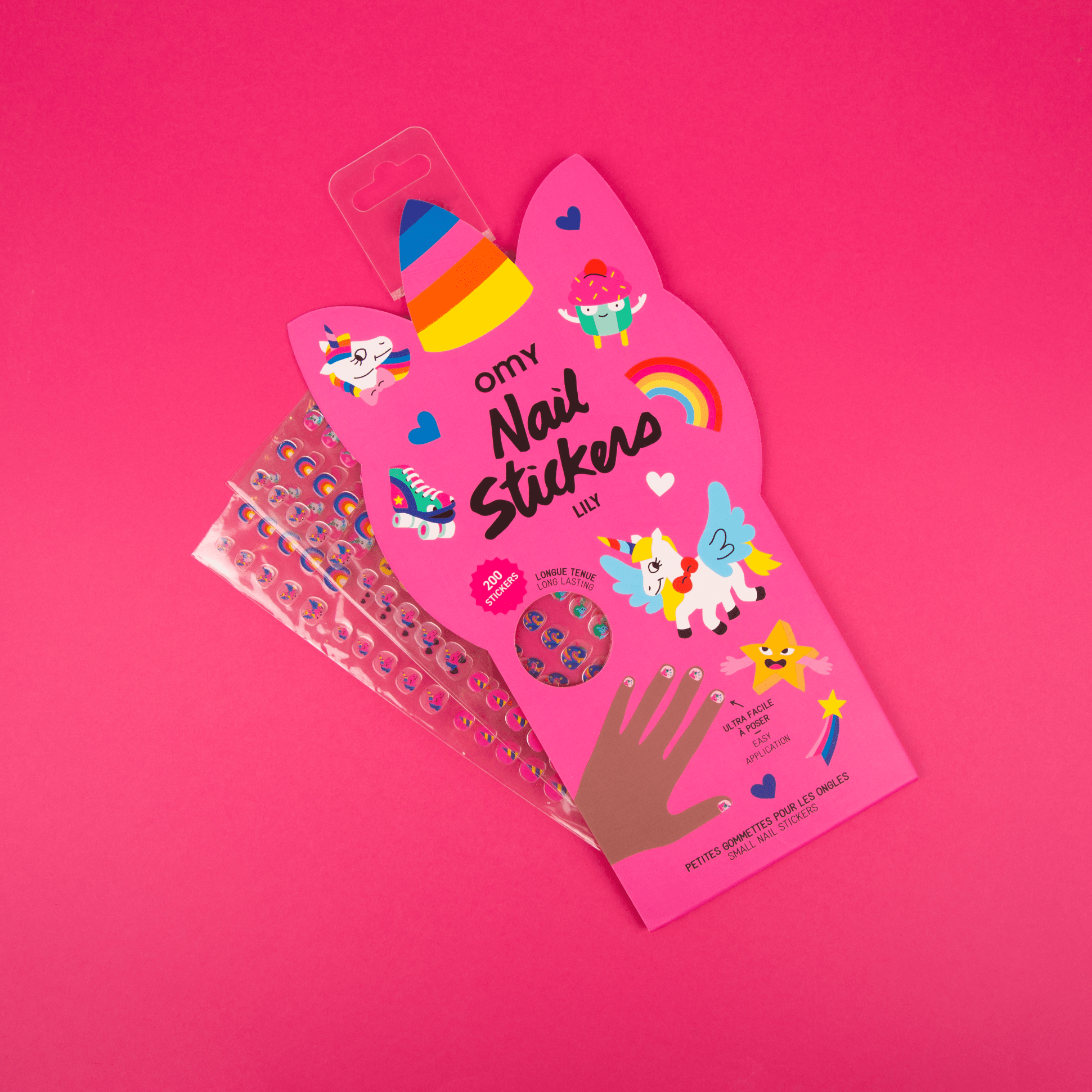 Kids Unicorn Nail Stickers - bubblegum market