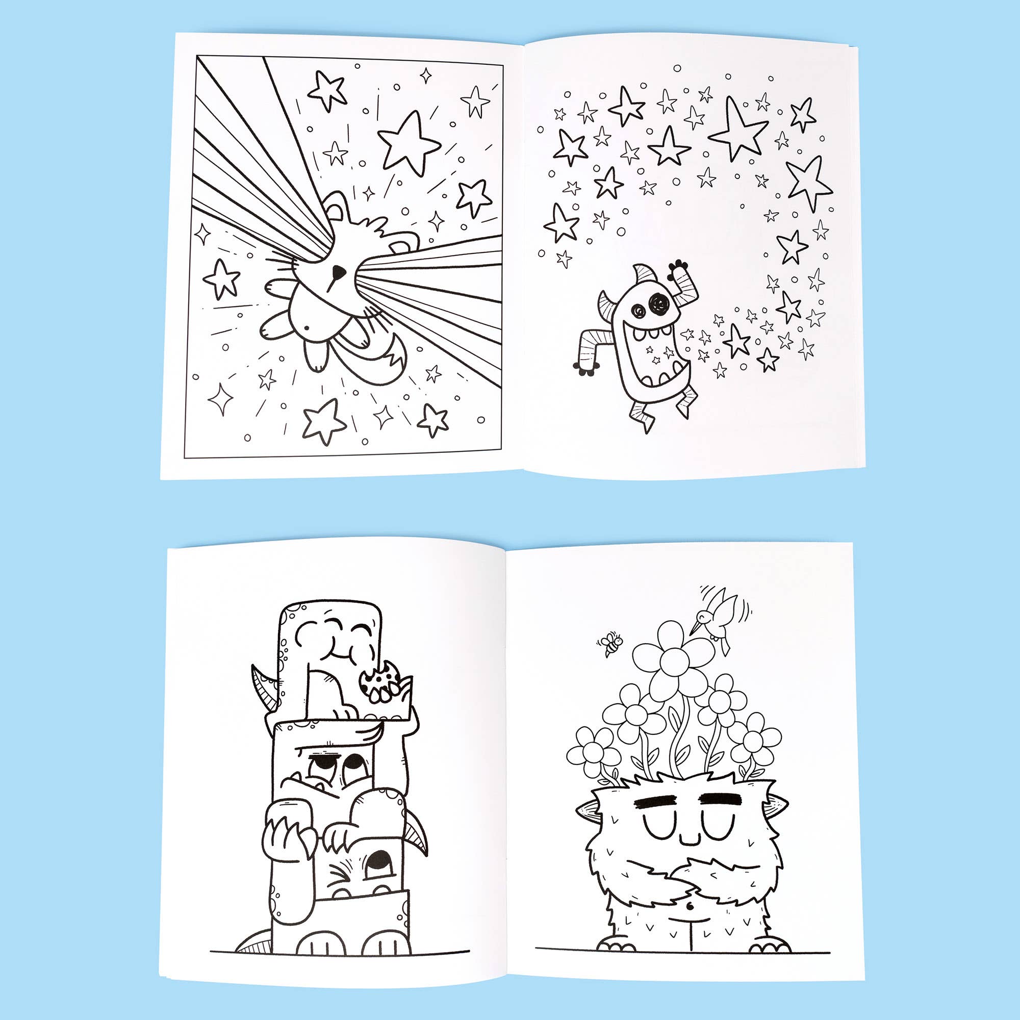 Kooky Coloring Book - bubblegum market