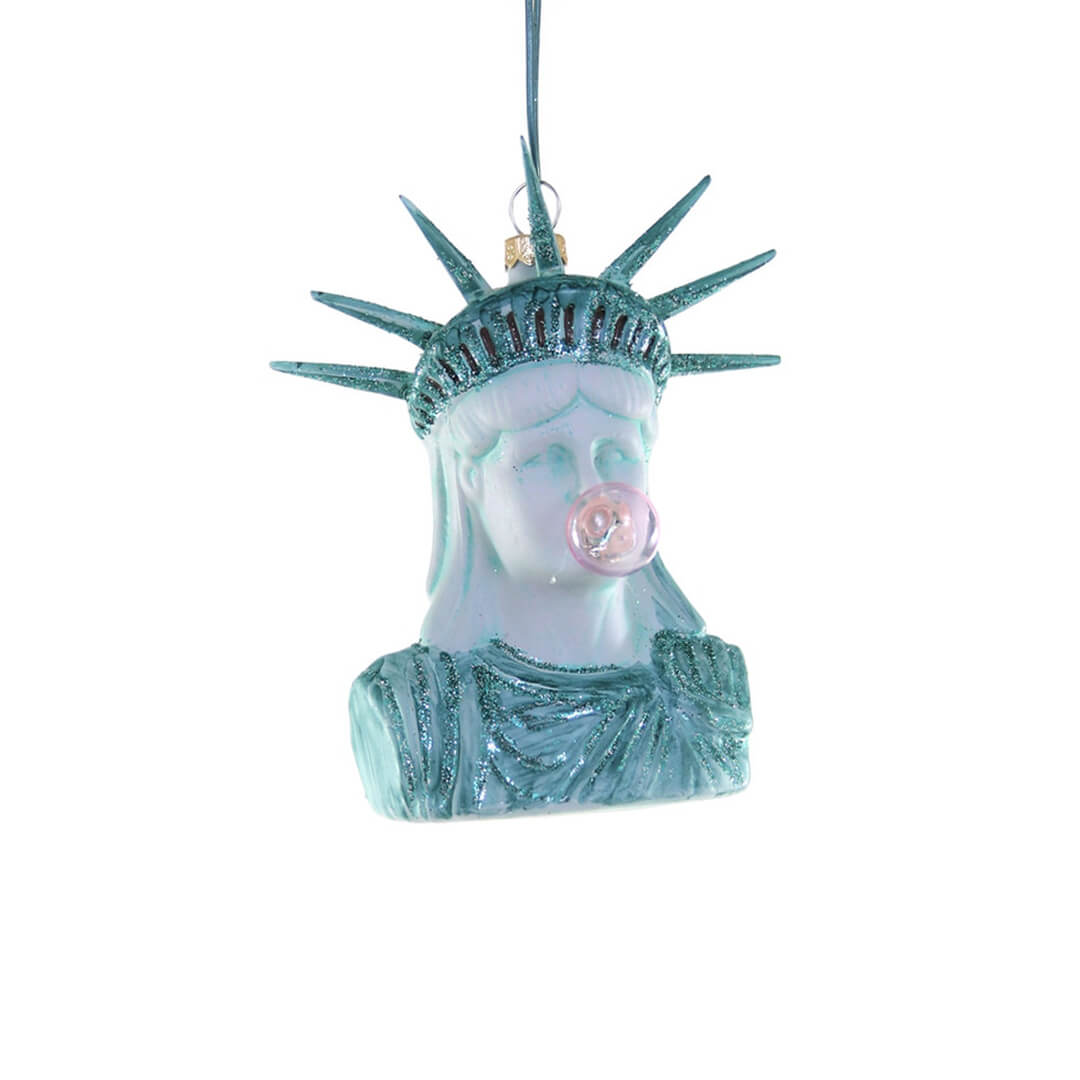 Lackadaisical Liberty Ornament 4.5" - bubblegum market