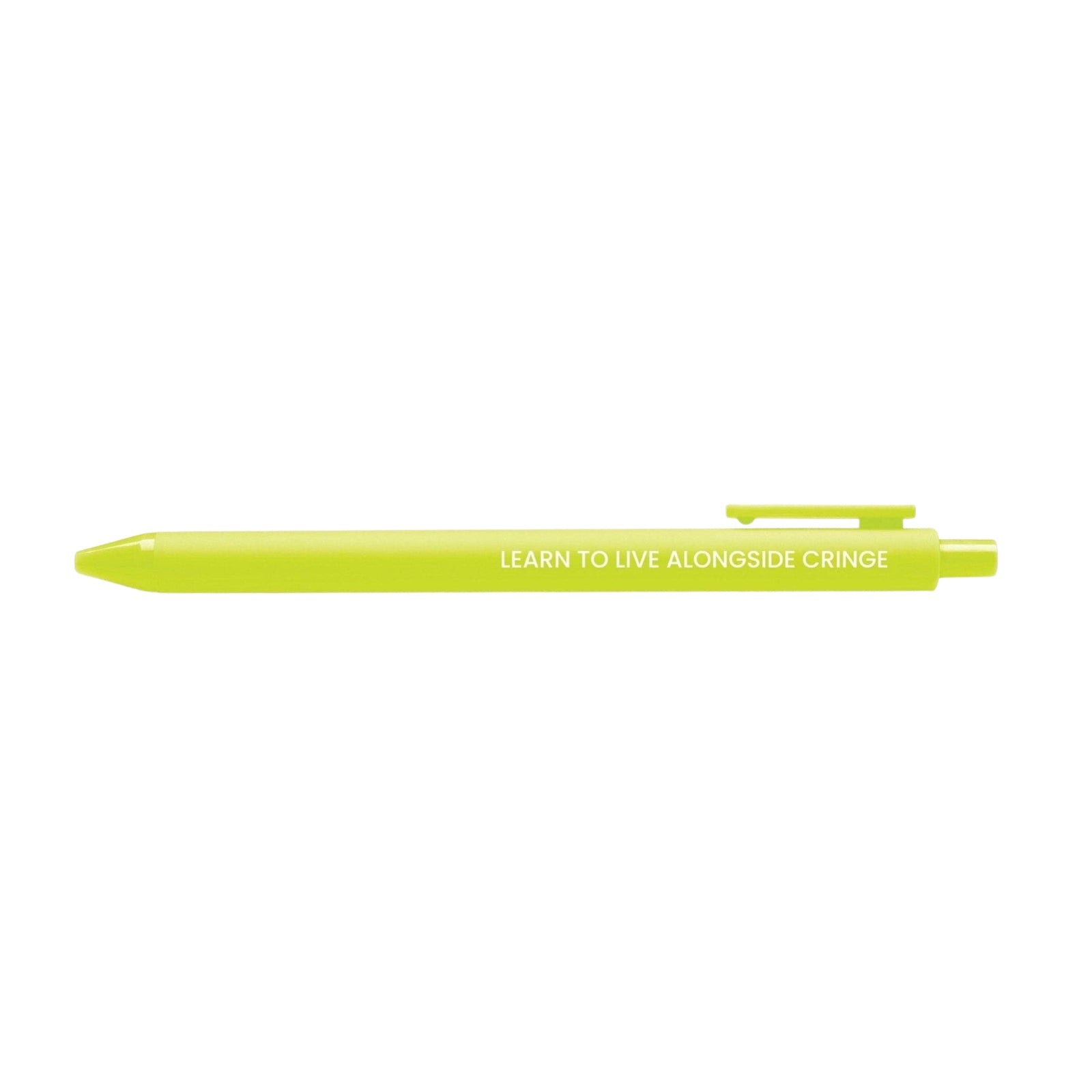 LEARN TO LOVE ALONGSIDE CRINGE Taylor Swift Gel Pen - bubblegum market