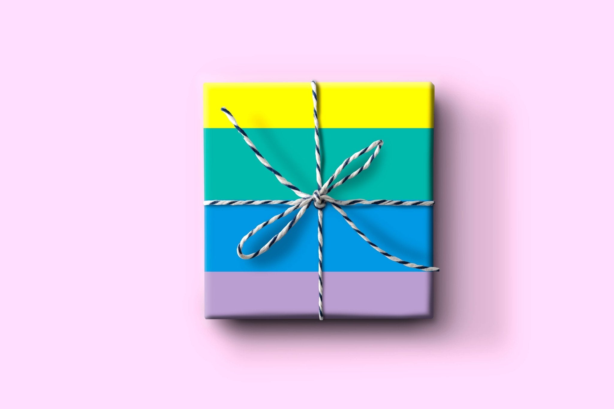 LGBTQIA+ Rainbow Pride Wrapping Paper Sheets (Roll of 3) - bubblegum market