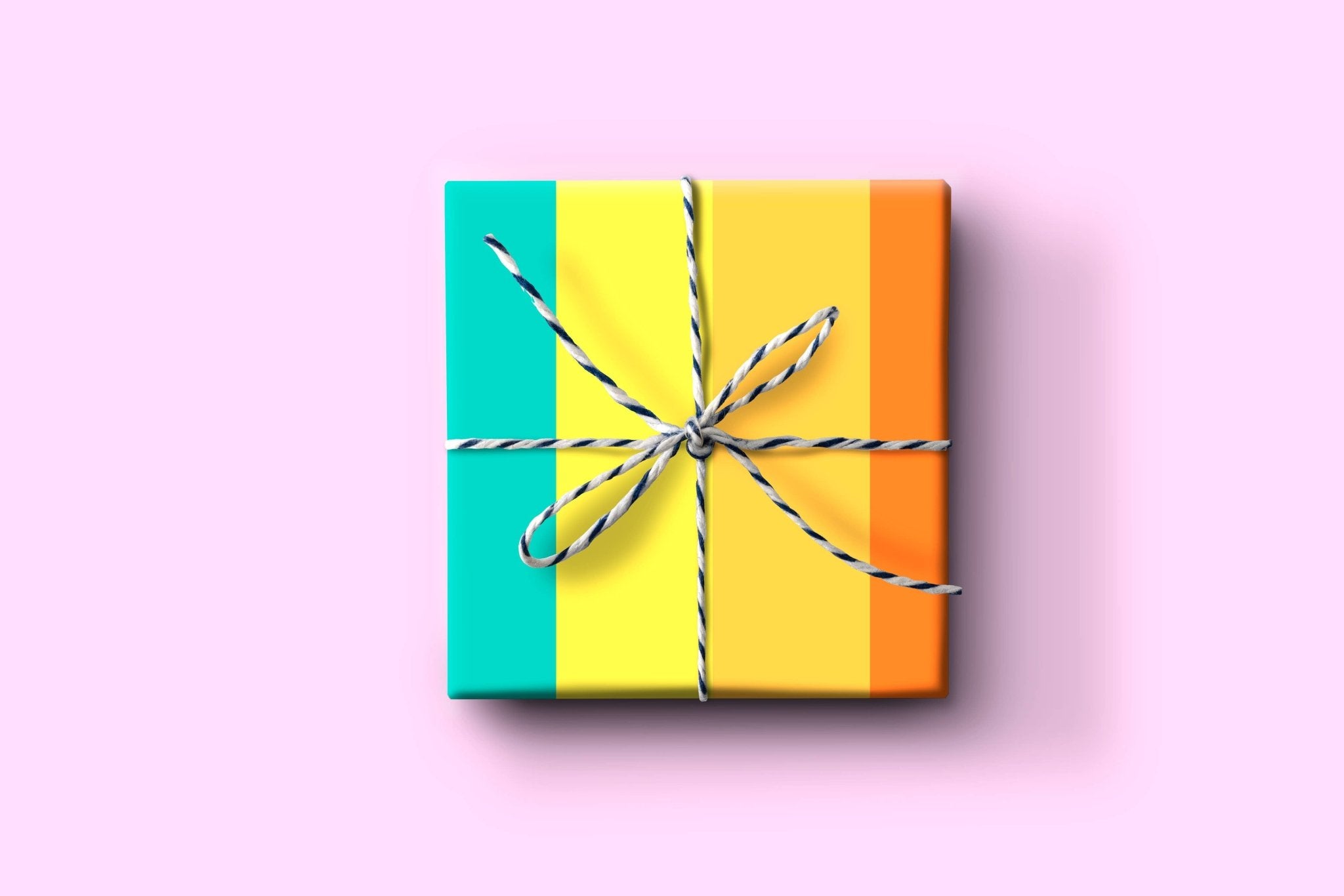 LGBTQIA+ Rainbow Pride Wrapping Paper Sheets (Roll of 3) - bubblegum market