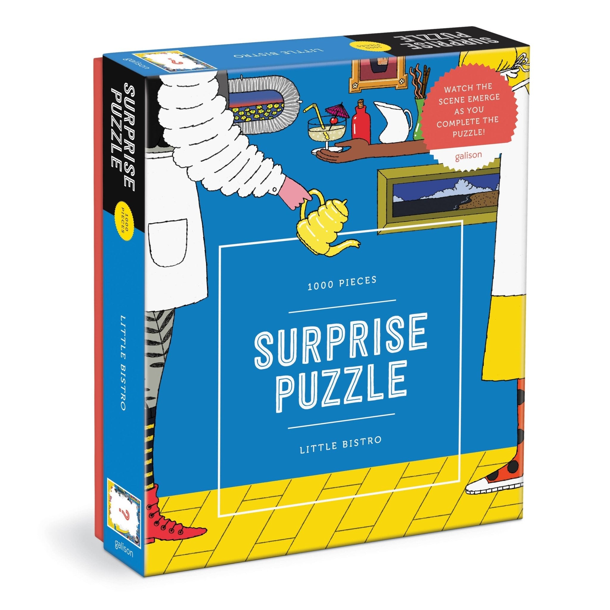 Little Bistro 1000 Piece Surprise Puzzle - bubblegum market