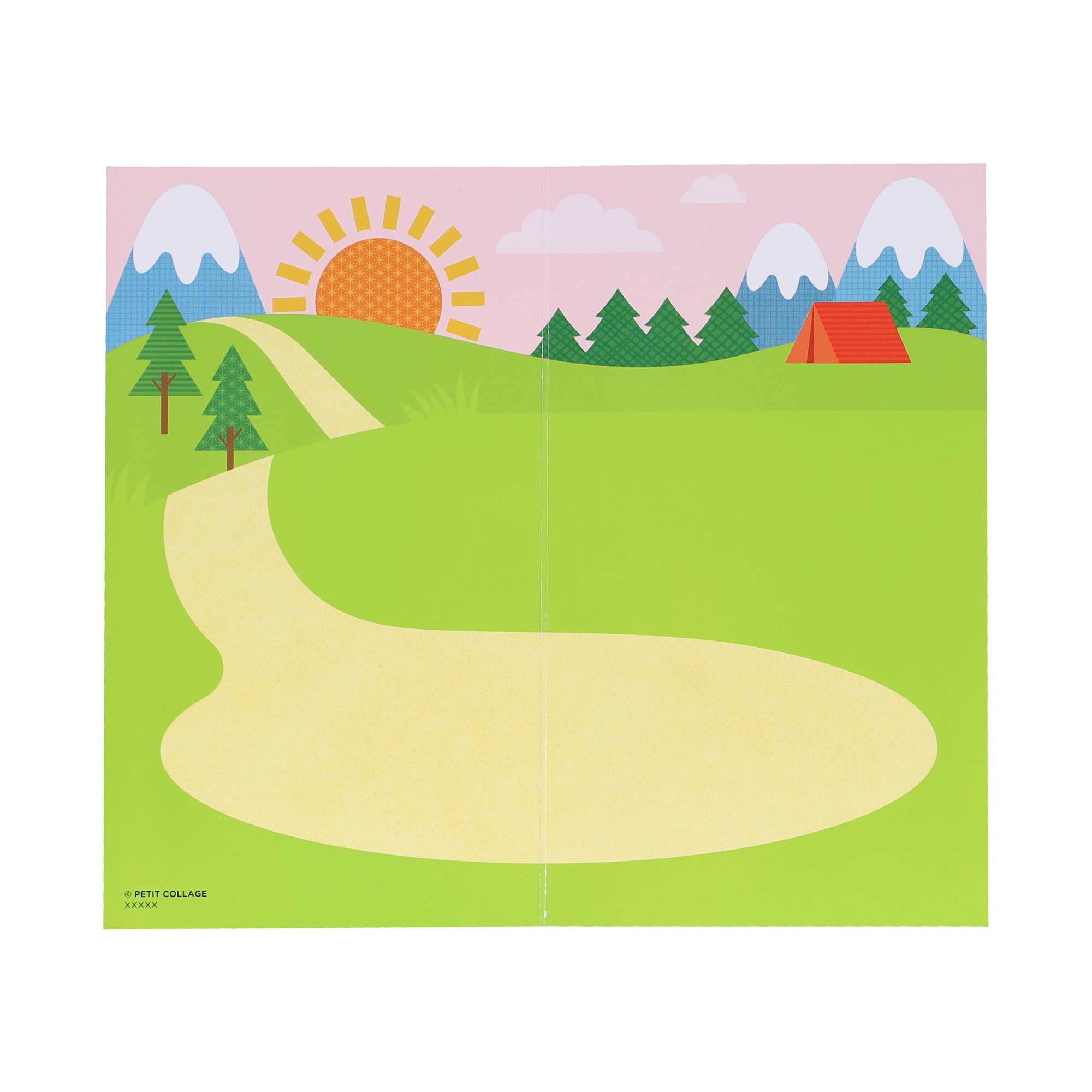 Little Campers Mini Sticker Scene Set - bubblegum market