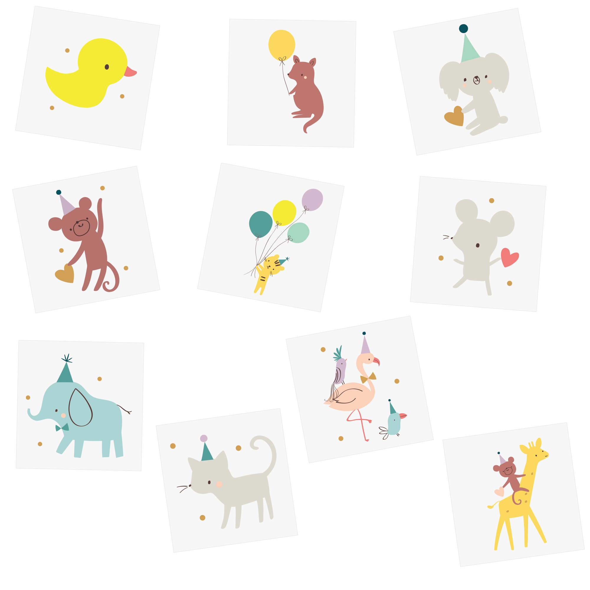 Little Celebrations Temporary Tattoos Party Pack - bubblegum market
